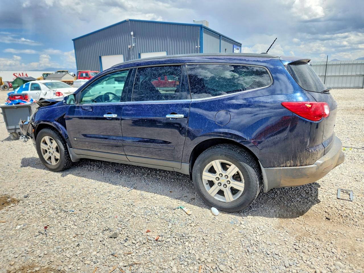 2010 Chevrolet Traverse Lt Blue vin: 1GNLVFED1AS131058