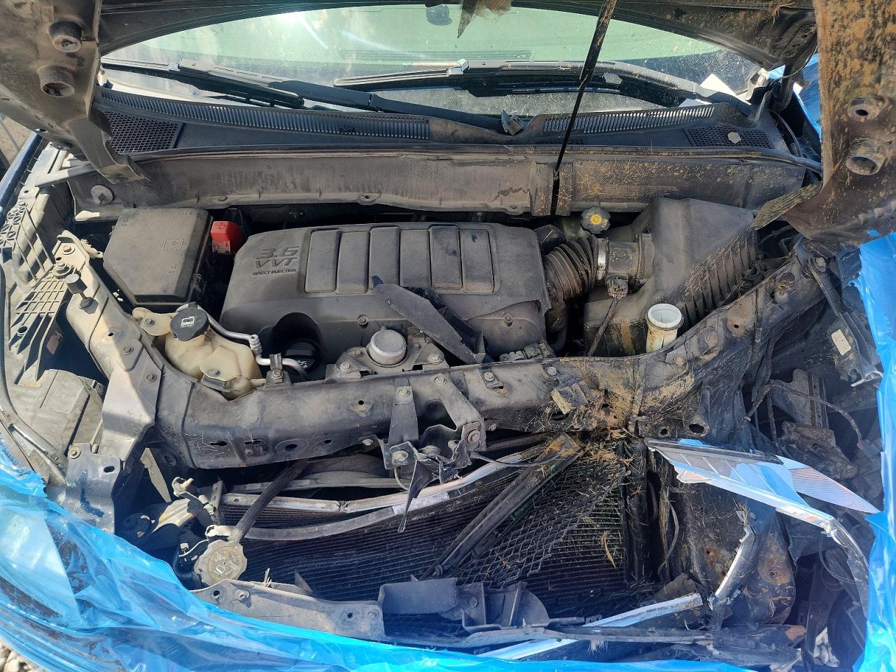 2010 Chevrolet Traverse Lt Blue vin: 1GNLVFED1AS131058