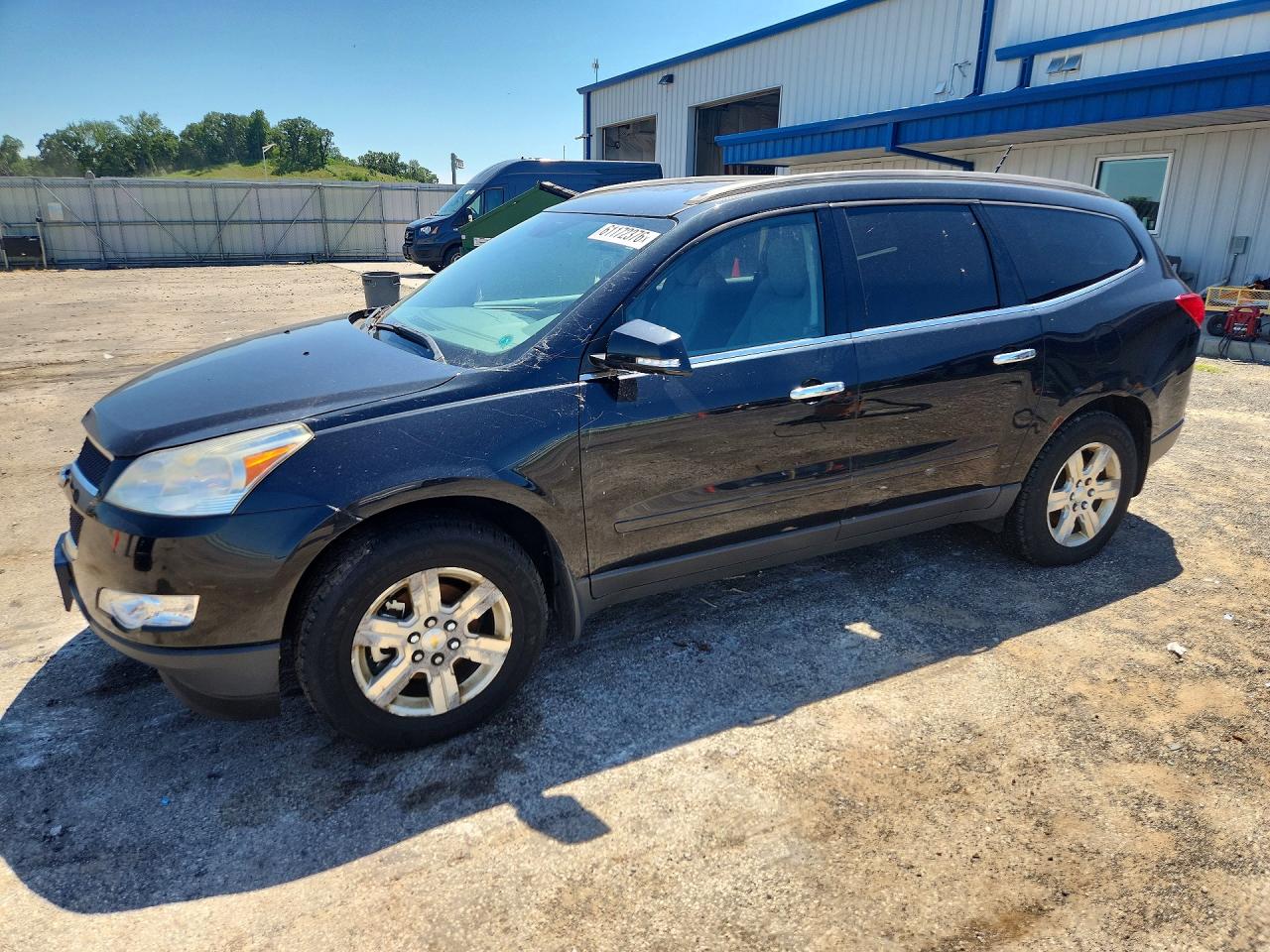 2010 Chevrolet Traverse Lt Black vin: 1GNLVFED2AJ257595