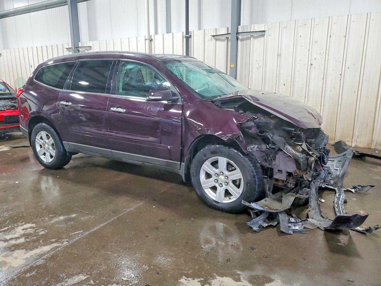 2010 Chevrolet Traverse Lt Purple vin: 1GNLVFED3AS151408