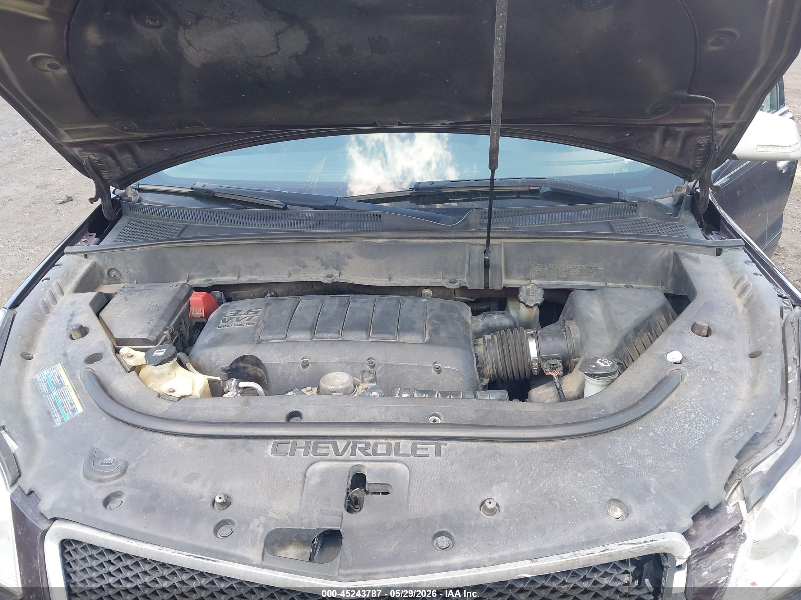 2010 Chevrolet Traverse Lt Фиолетовый vin: 1GNLVFED6AS112540