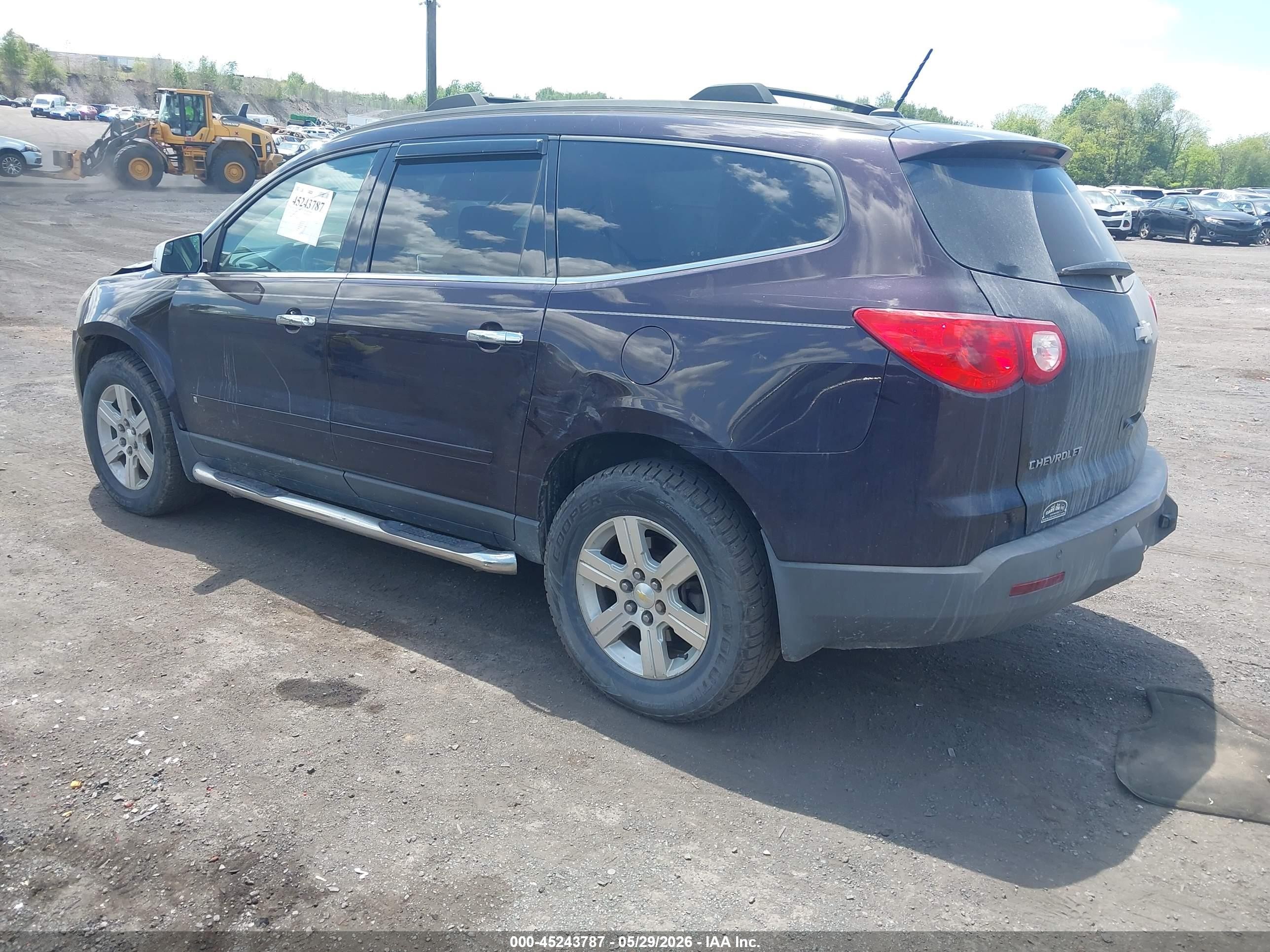 2010 Chevrolet Traverse Lt Фиолетовый vin: 1GNLVFED6AS112540