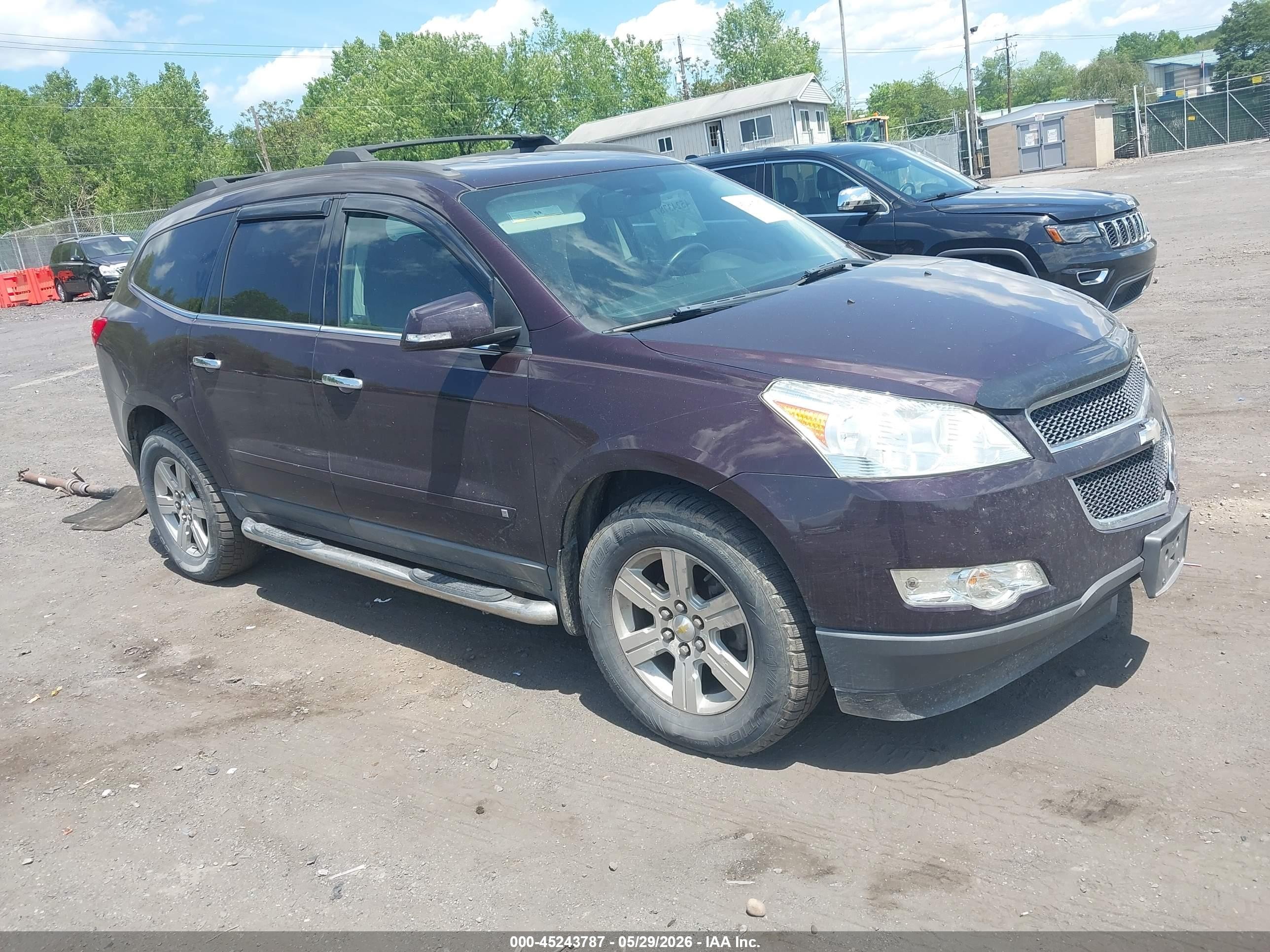 2010 Chevrolet Traverse Lt Purple vin: 1GNLVFED6AS112540