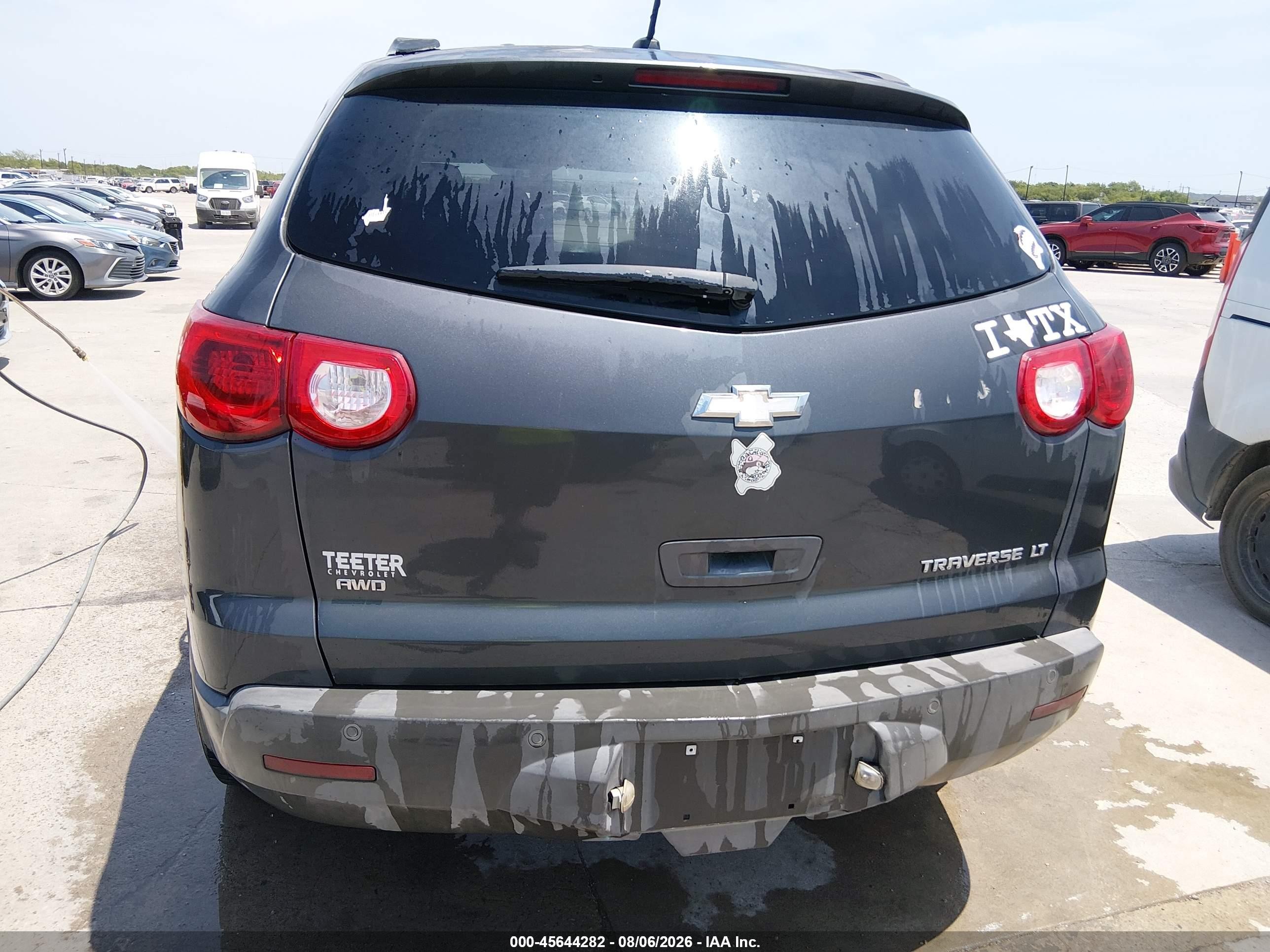2010 Chevrolet Traverse Lt Серый vin: 1GNLVFEDXAS138817