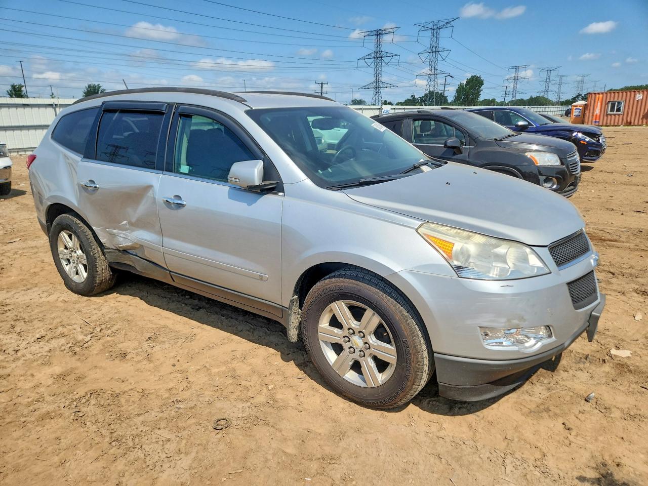 2010 Chevrolet Traverse Lt Silver vin: 1GNLVFEDXAS150742