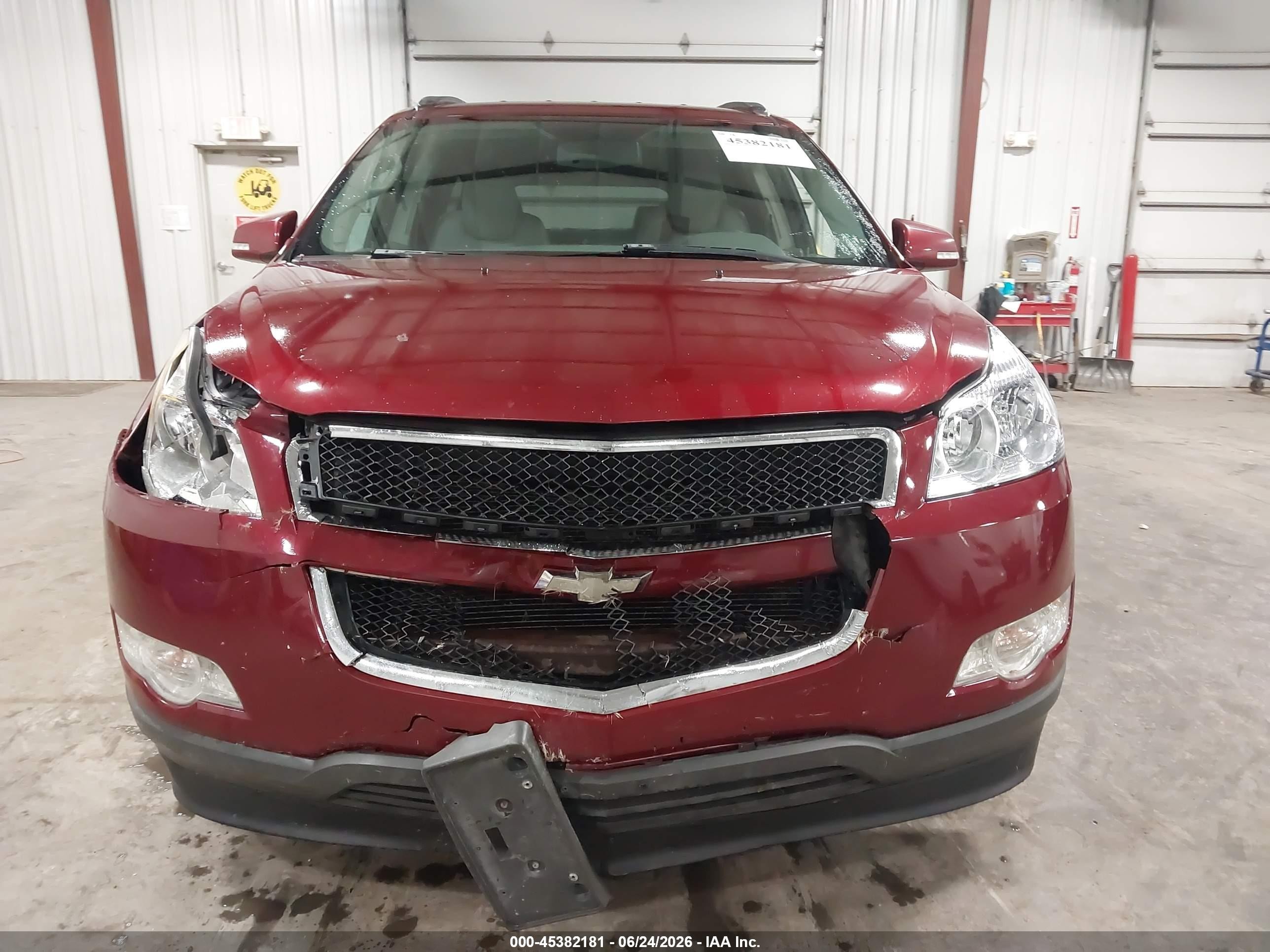 2010 Chevrolet Traverse Lt Red vin: 1GNLVGED2AS113870