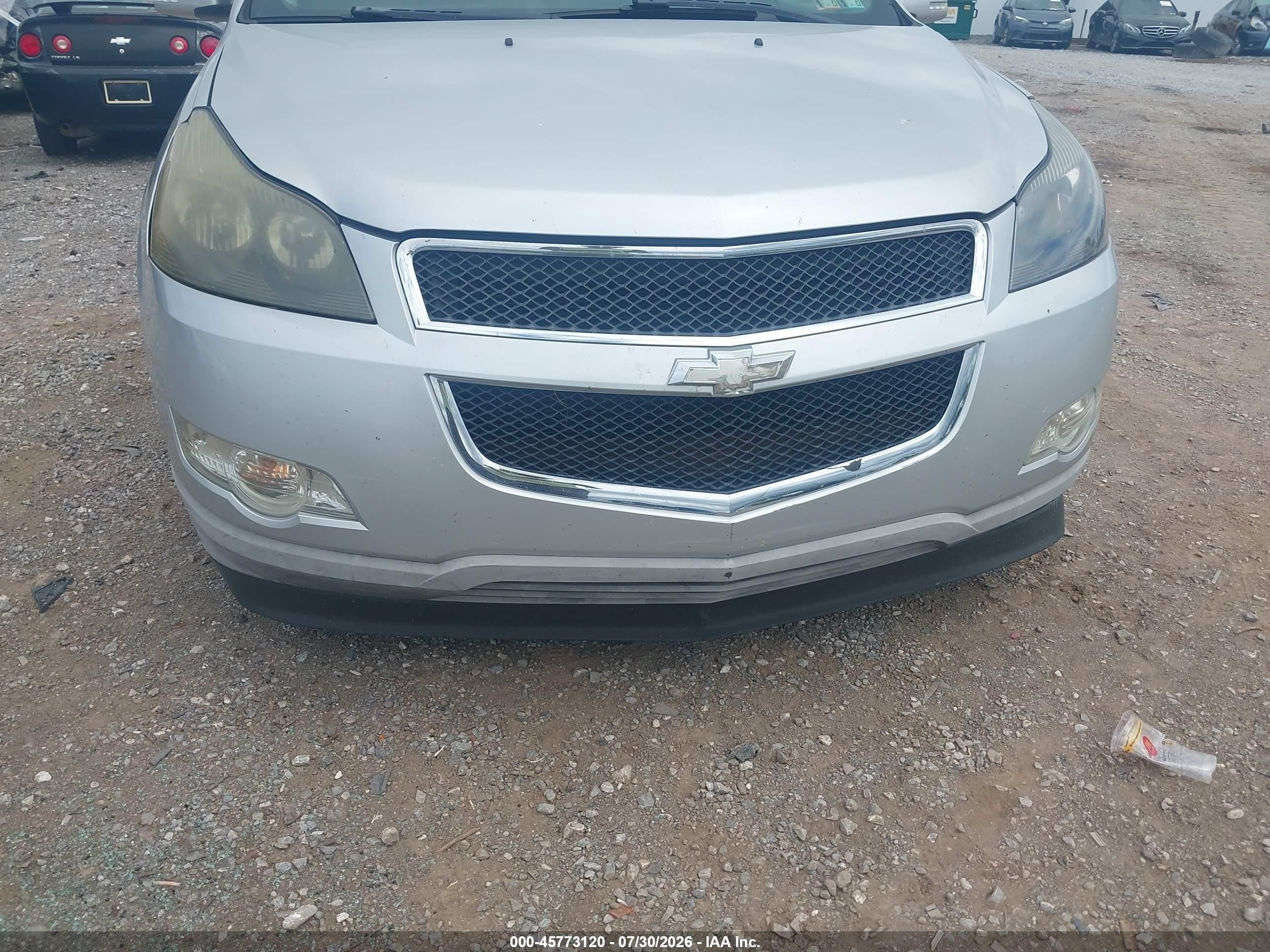 2010 Chevrolet Traverse Lt Silver vin: 1GNLVGED5AS118741