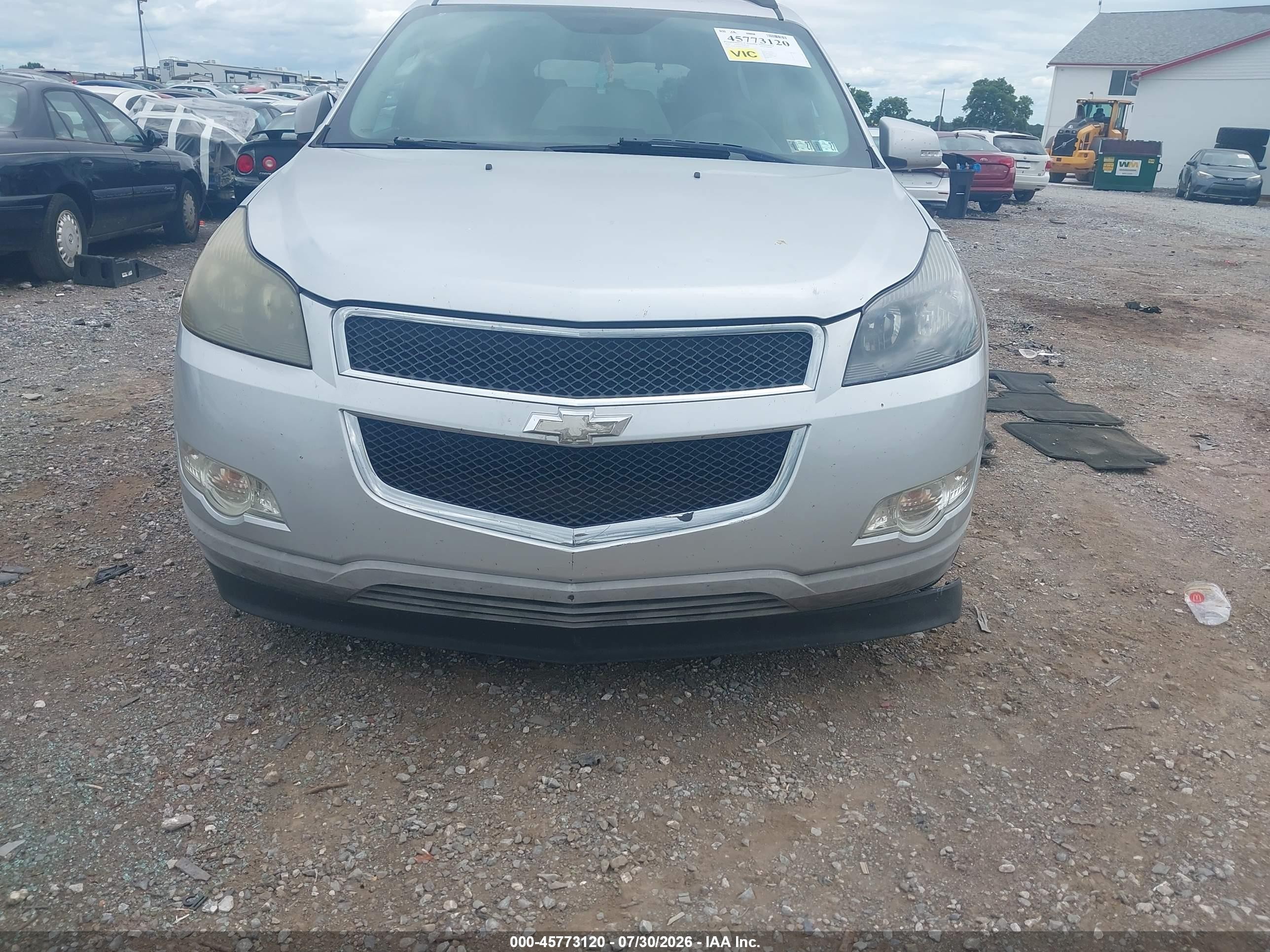 2010 Chevrolet Traverse Lt Silver vin: 1GNLVGED5AS118741