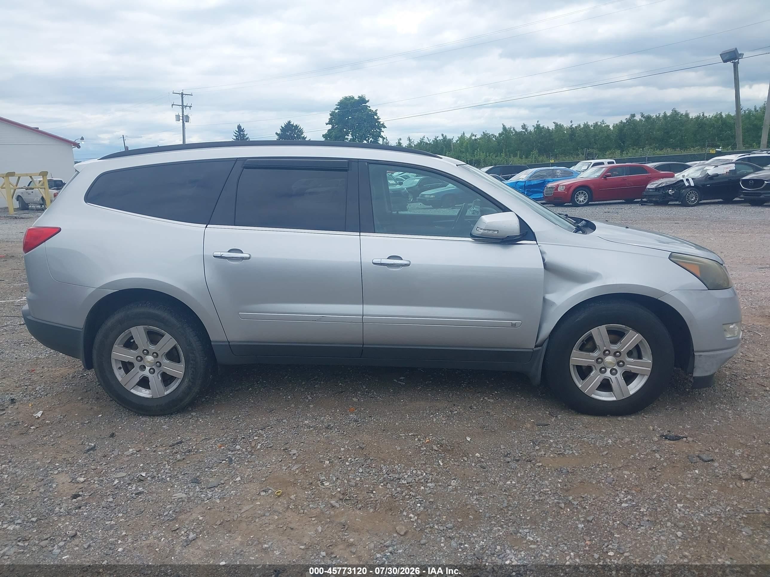2010 Chevrolet Traverse Lt Silver vin: 1GNLVGED5AS118741