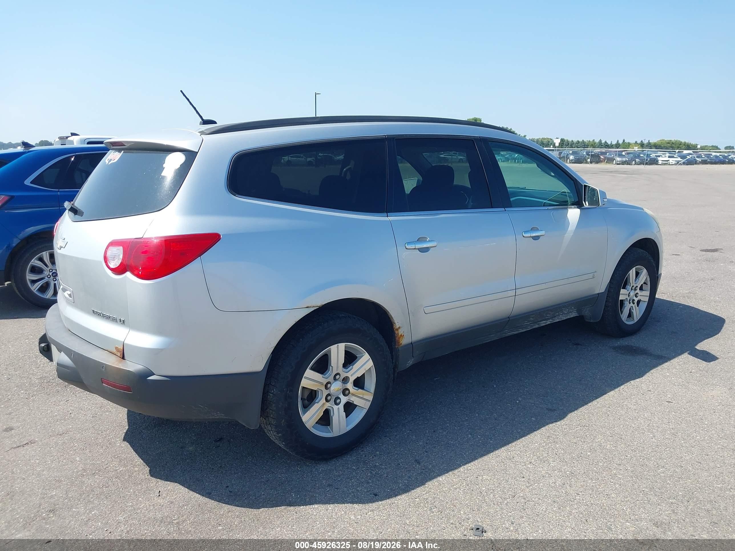 2010 Chevrolet Traverse Lt Silver vin: 1GNLVGED5AS121526
