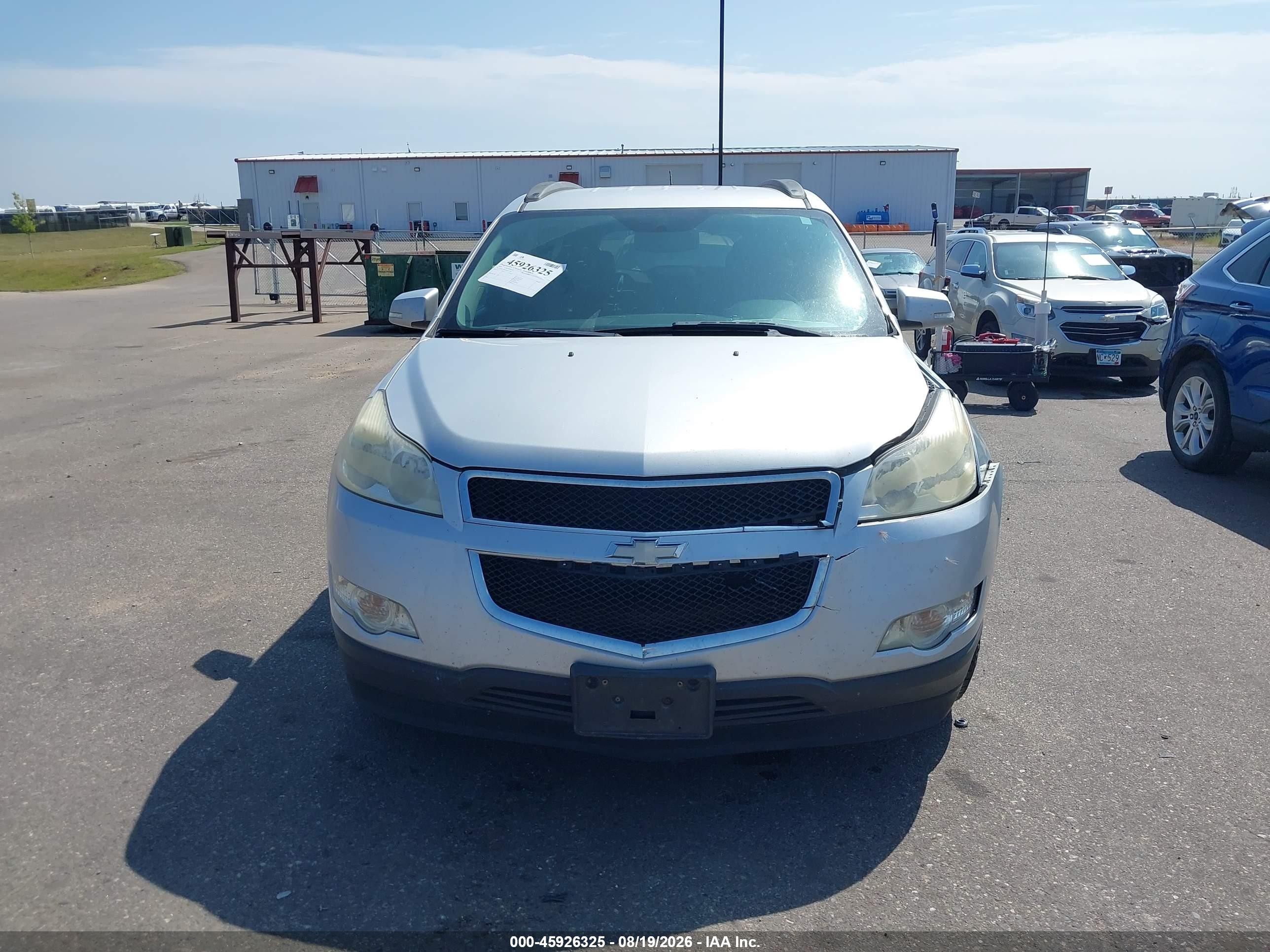 2010 Chevrolet Traverse Lt Silver vin: 1GNLVGED5AS121526