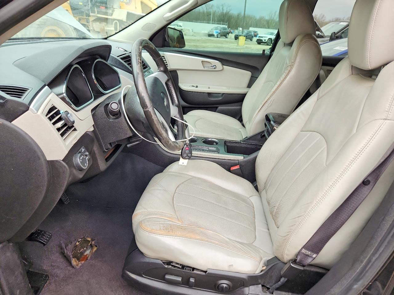 2010 Chevrolet Traverse Ltz Black vin: 1GNLVHED0AS130592