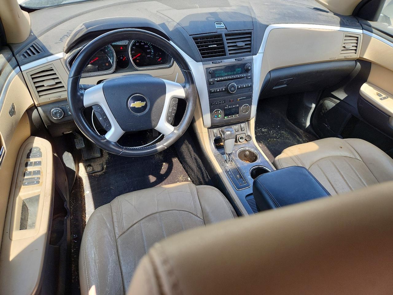 2010 Chevrolet Traverse Ltz Бежевый vin: 1GNLVHED5AJ262415
