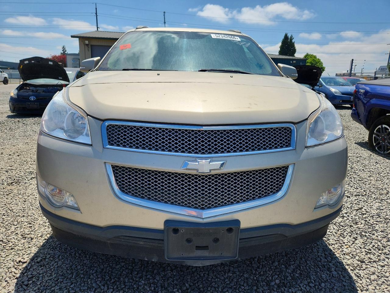 2010 Chevrolet Traverse Ltz Бежевый vin: 1GNLVHED5AJ262415