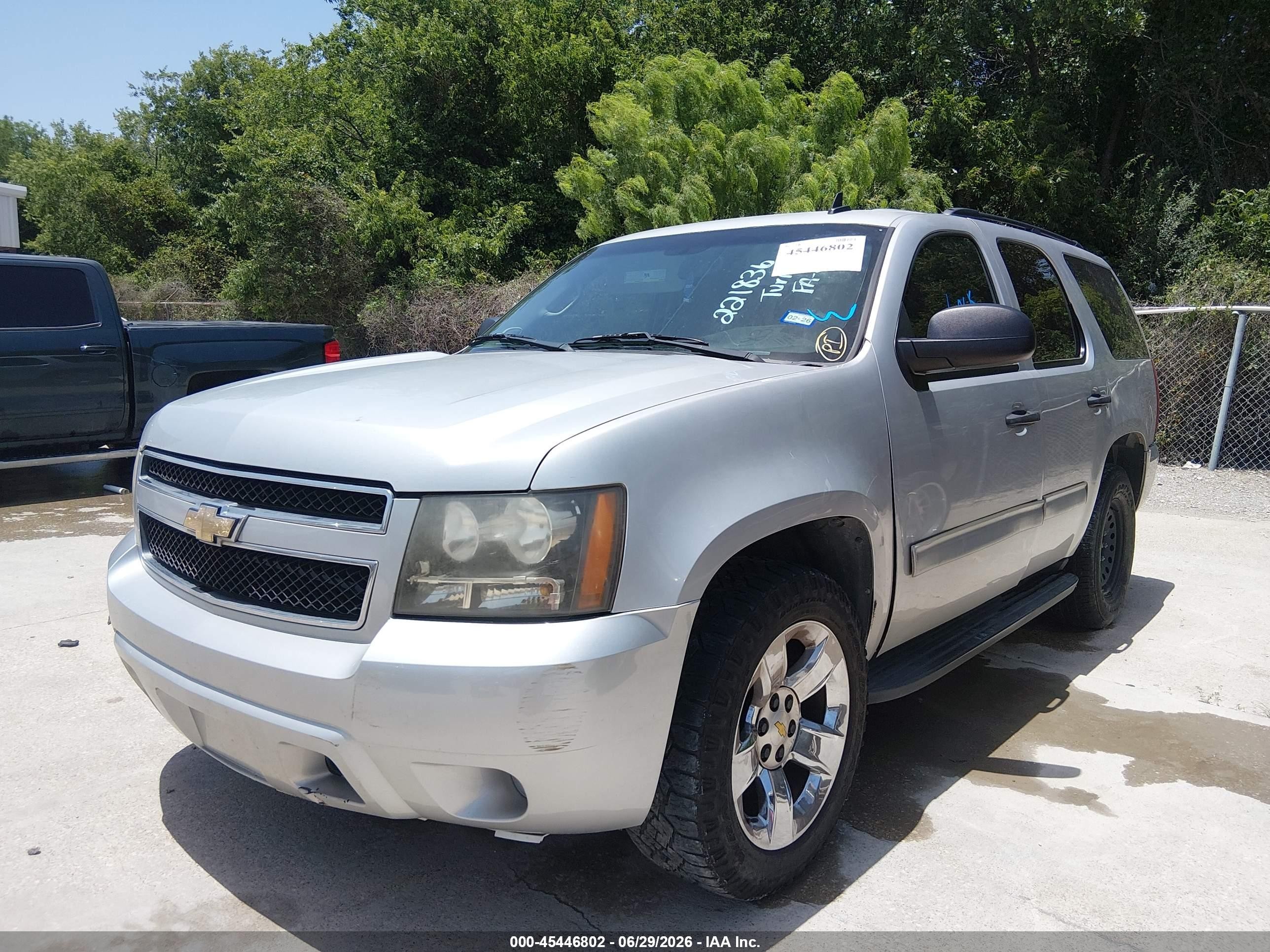 2010 Chevrolet Tahoe Ls Gray vin: 1GNMCAE38AR221836
