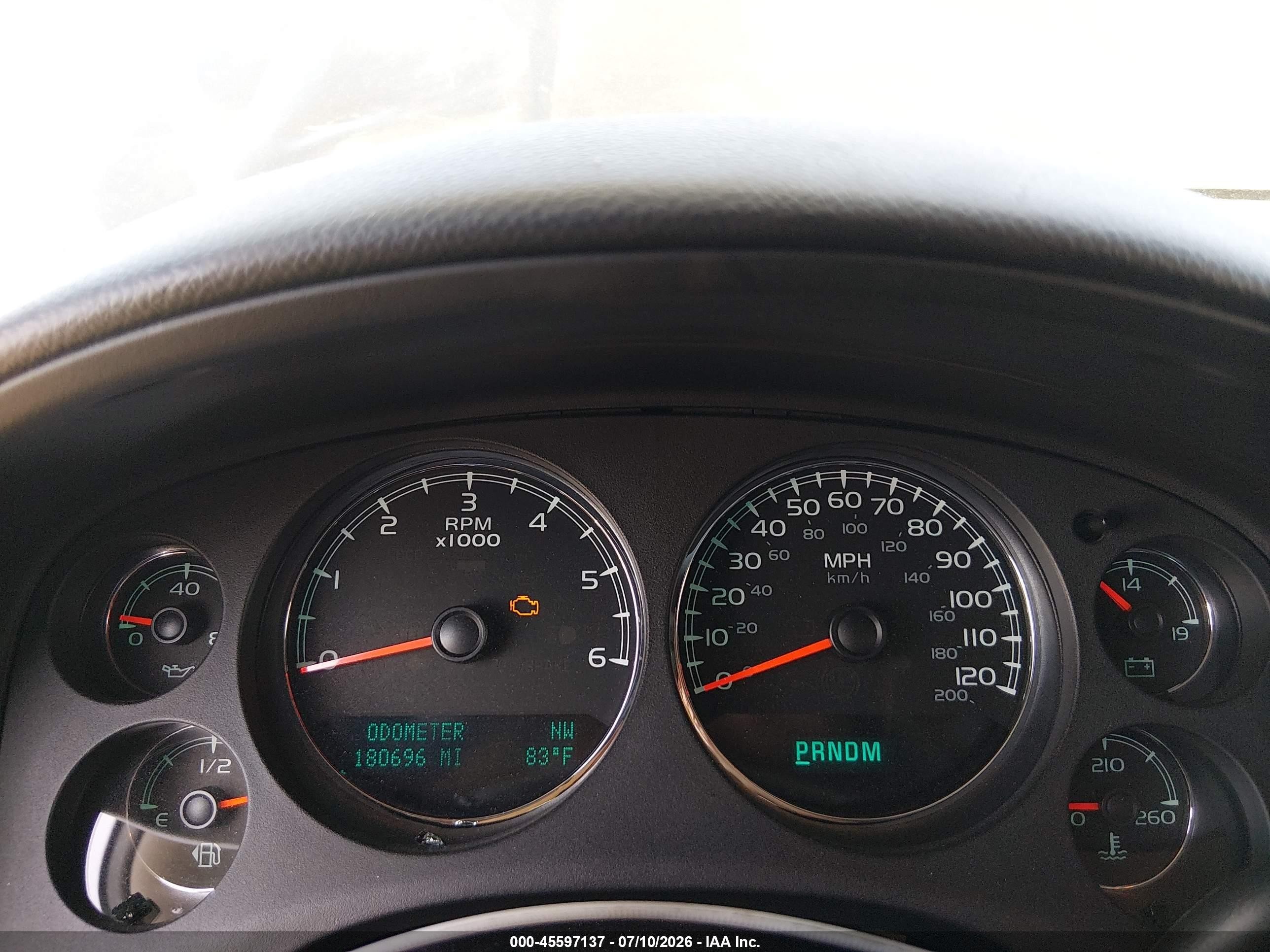 2010 Chevrolet Tahoe Lt Black vin: 1GNMCBE30AR198929