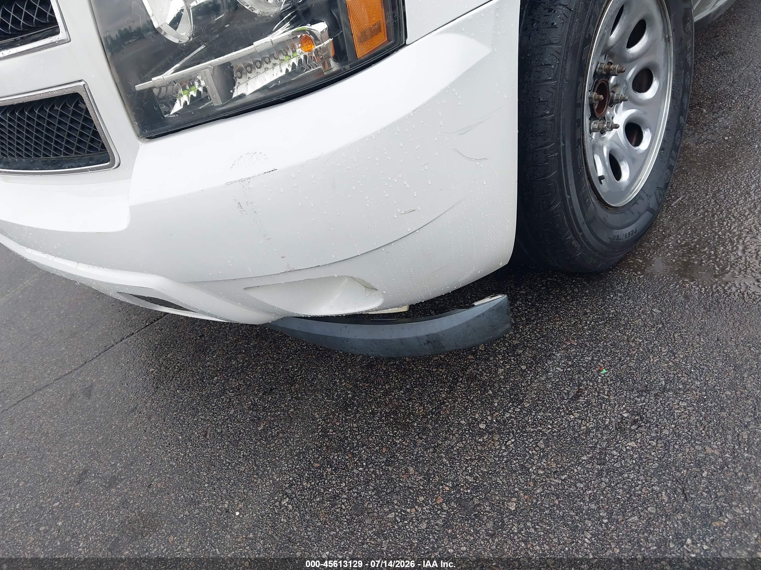 2010 Chevrolet Tahoe Lt White vin: 1GNMCBE31AR193545