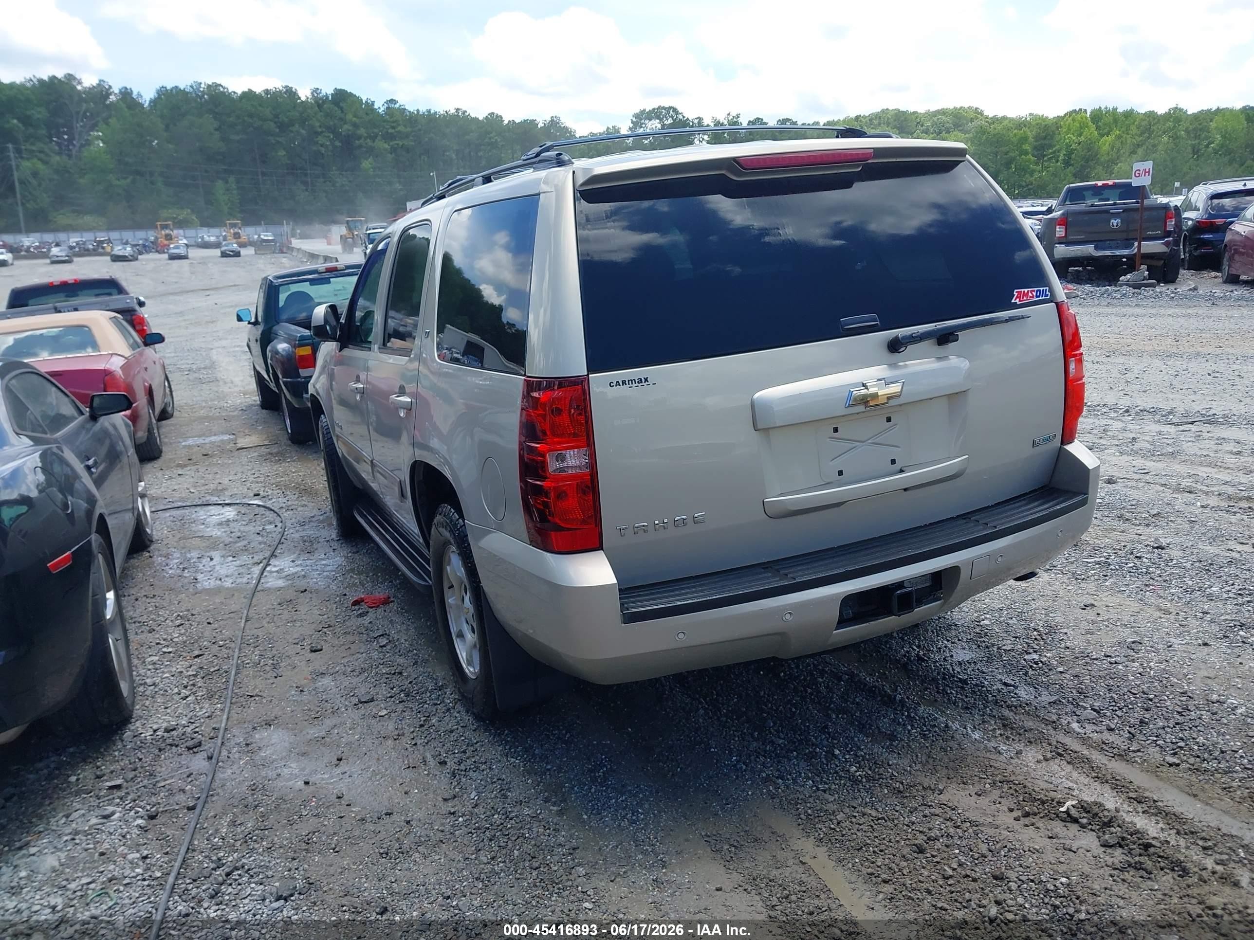 2010 Chevrolet Tahoe Lt Gray vin: 1GNMCBE35AR215255