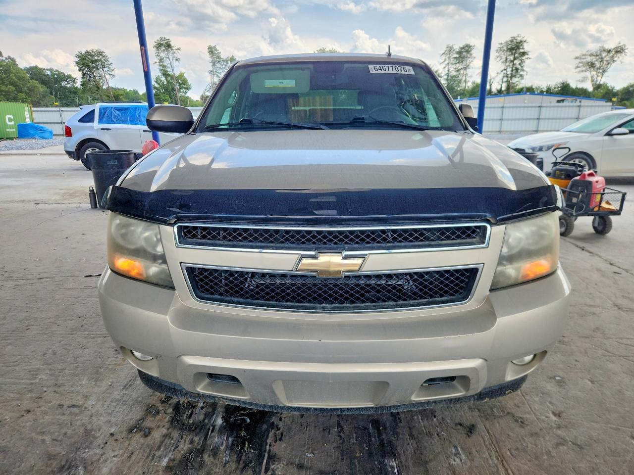 2010 Chevrolet Tahoe C1500 Lt Cream vin: 1GNMCBE35AR215255