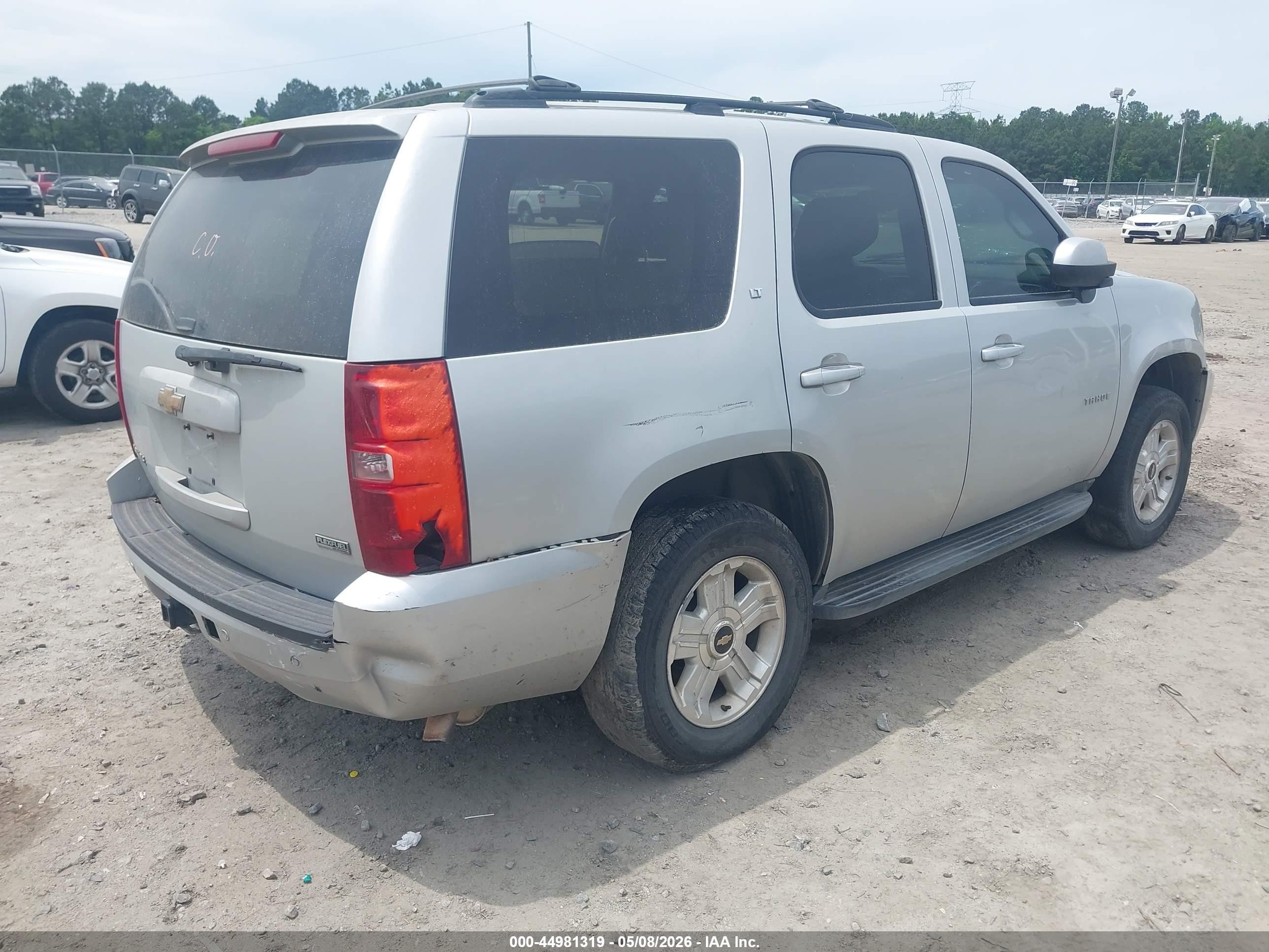 2010 Chevrolet Tahoe Lt Silver vin: 1GNMCBE37AR173252