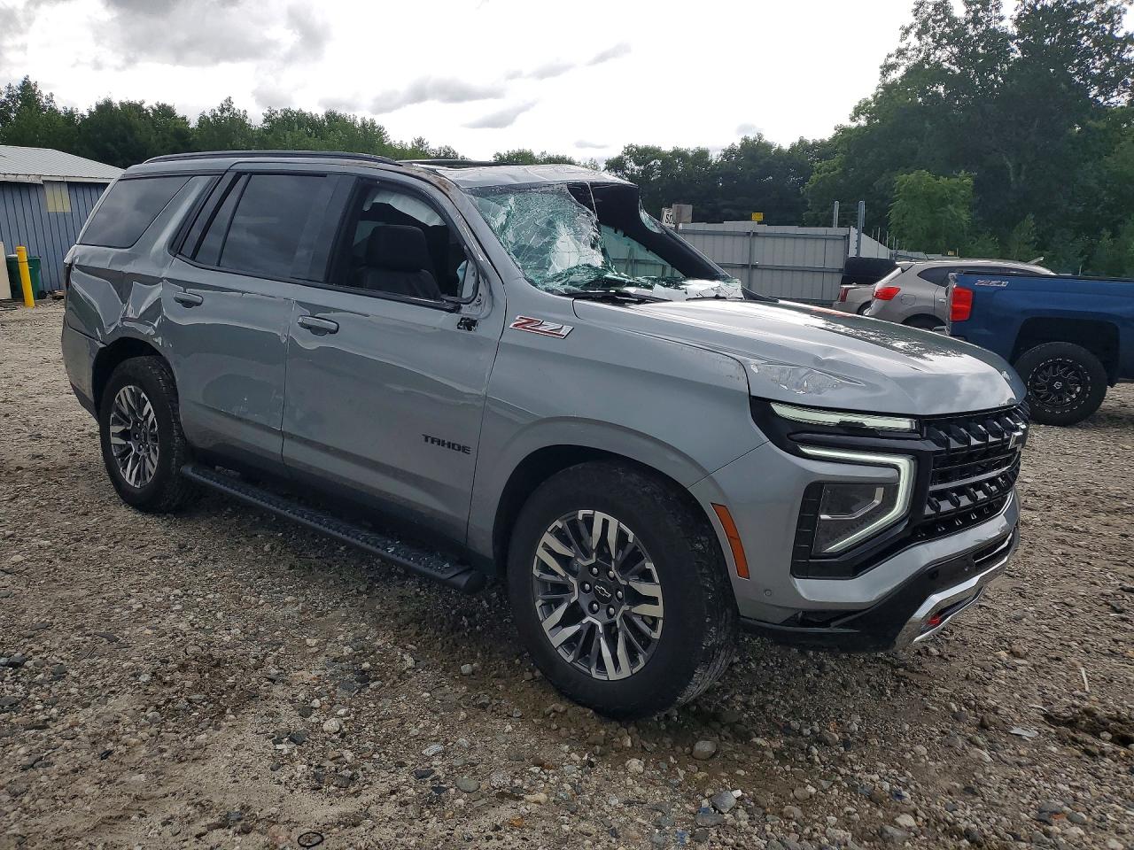 2025 Chevrolet Tahoe K1500 Z71 Gray vin: 1GNS6PRLXSR186181