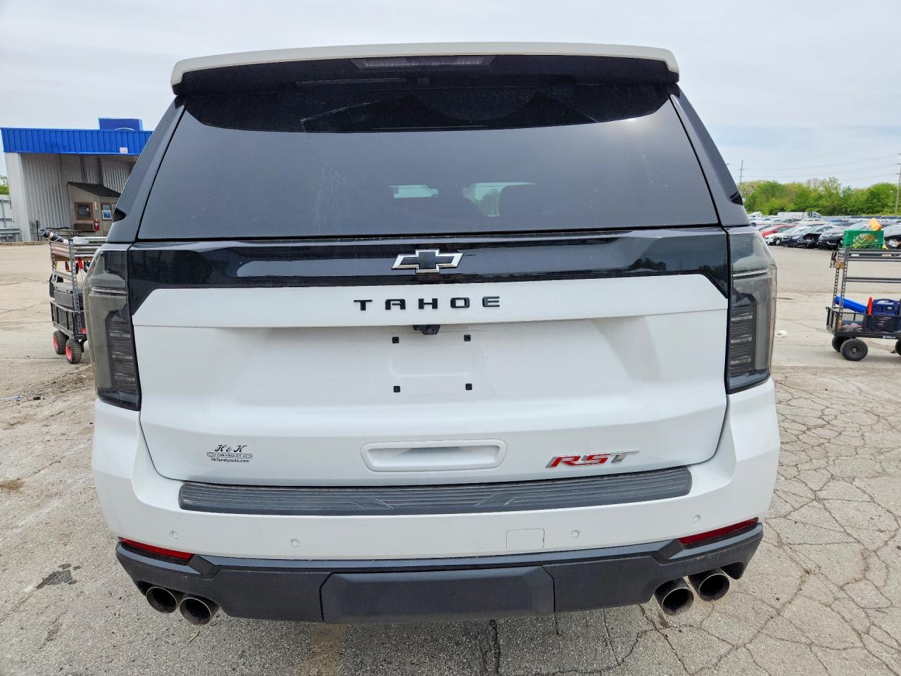 2026 Chevrolet Tahoe K1500 Rst White vin: 1GNS6RKD4TR159042