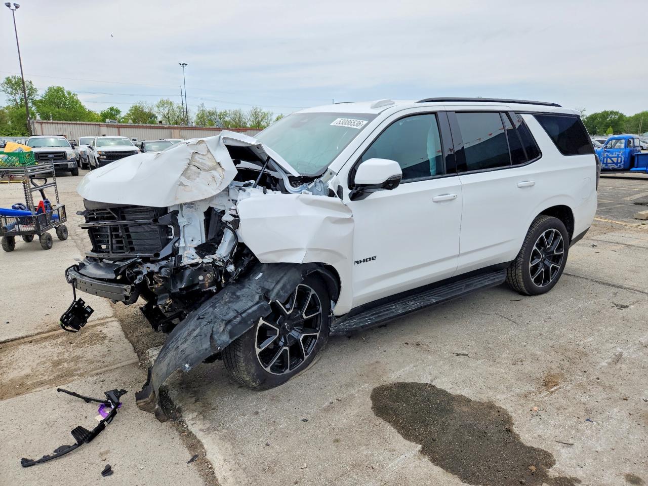 2026 Chevrolet Tahoe K1500 Rst Белый vin: 1GNS6RKD4TR159042