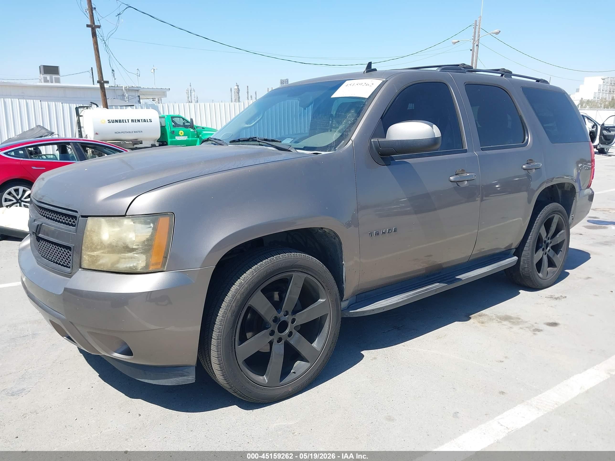 2011 Chevrolet Tahoe Ls Gray vin: 1GNSCAE00BR392515