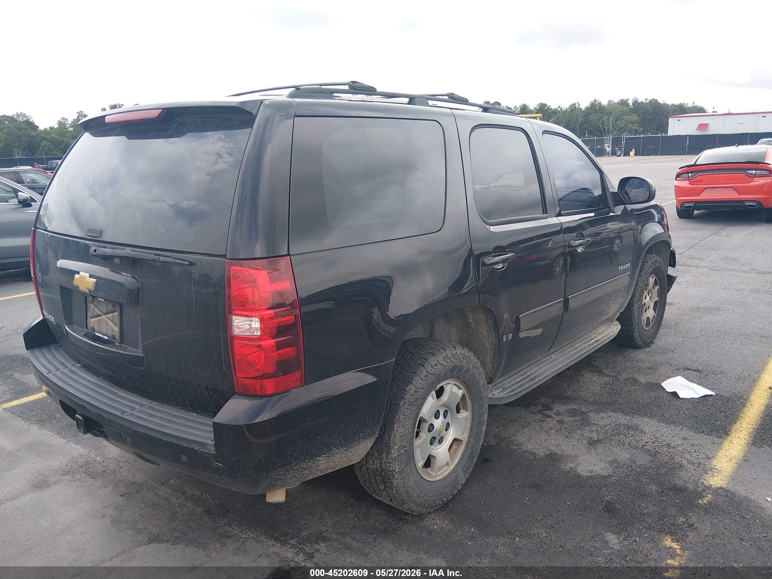 2013 Chevrolet Tahoe Ls Black vin: 1GNSCAE00DR150794