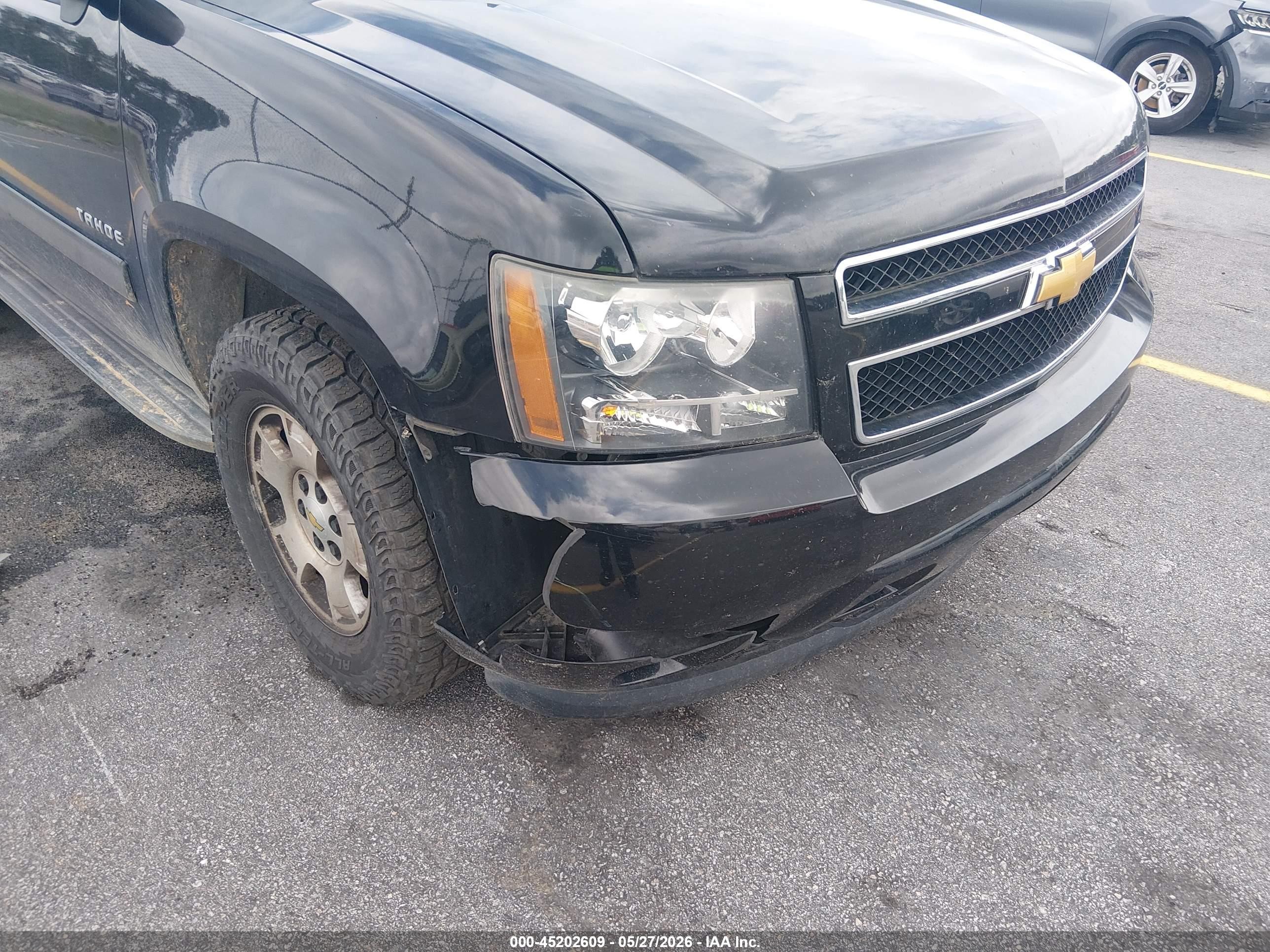 2013 Chevrolet Tahoe Ls Black vin: 1GNSCAE00DR150794