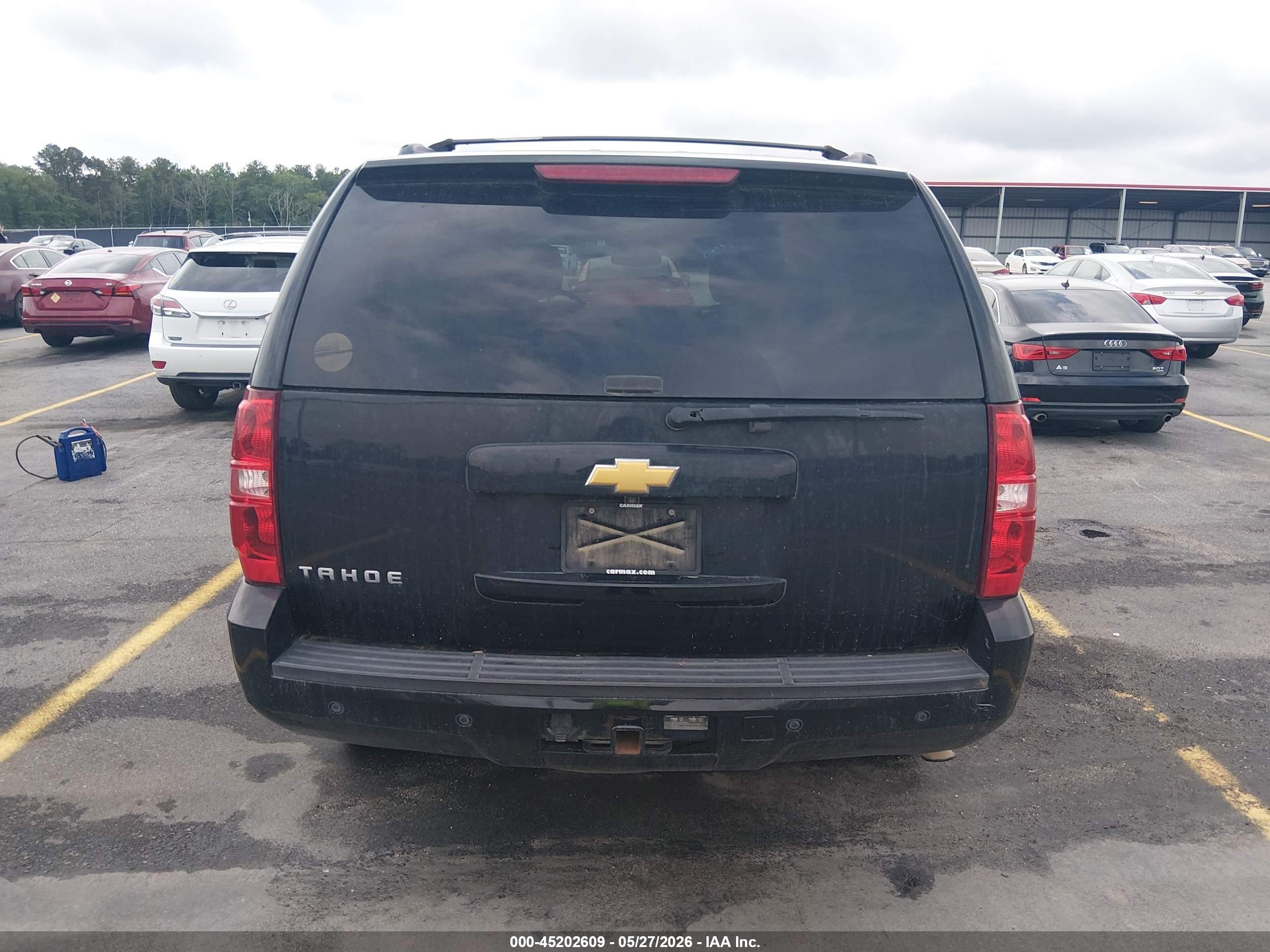 2013 Chevrolet Tahoe Ls Black vin: 1GNSCAE00DR150794