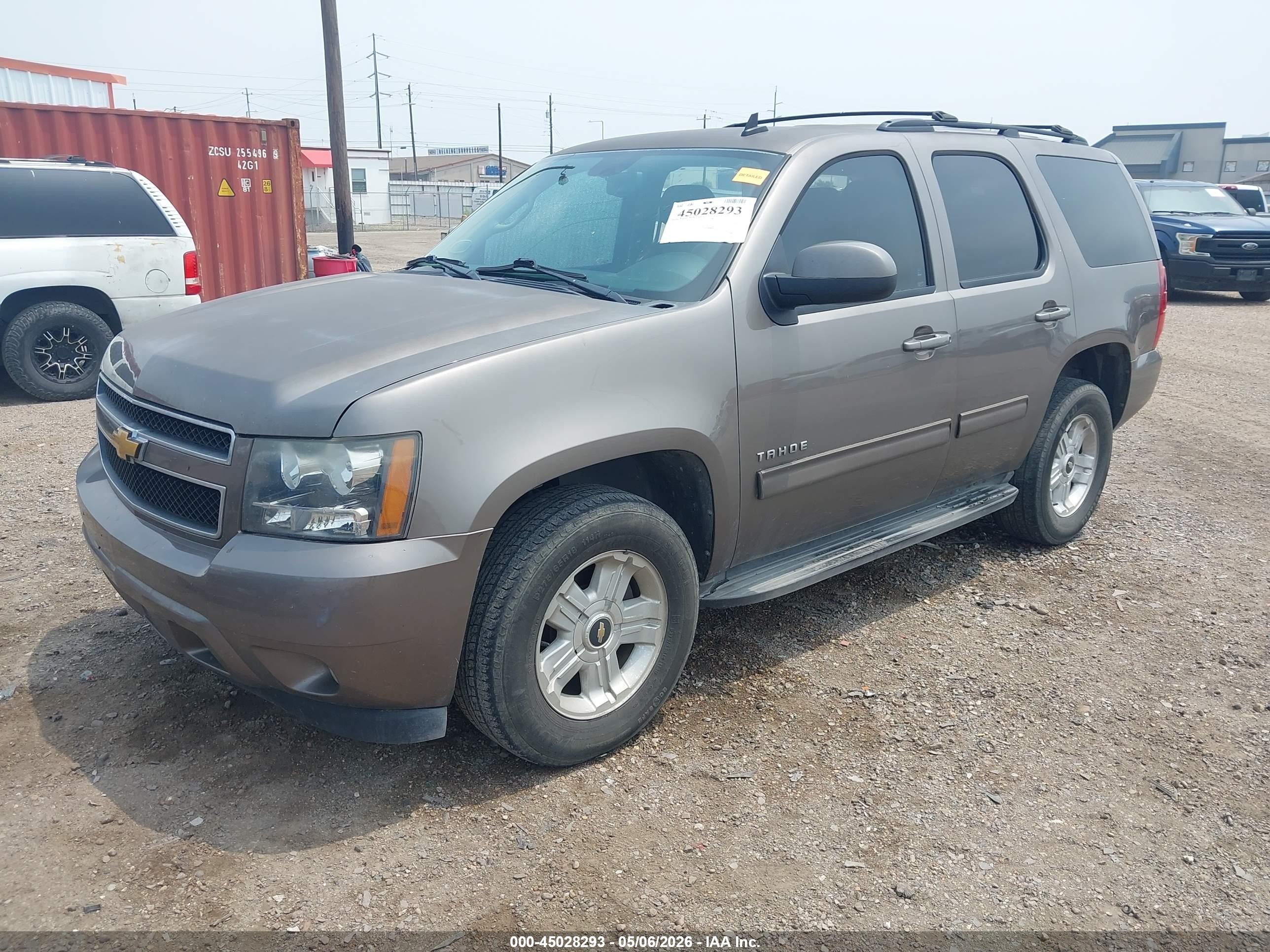2013 Chevrolet Tahoe Ls Dark Brown vin: 1GNSCAE00DR156563