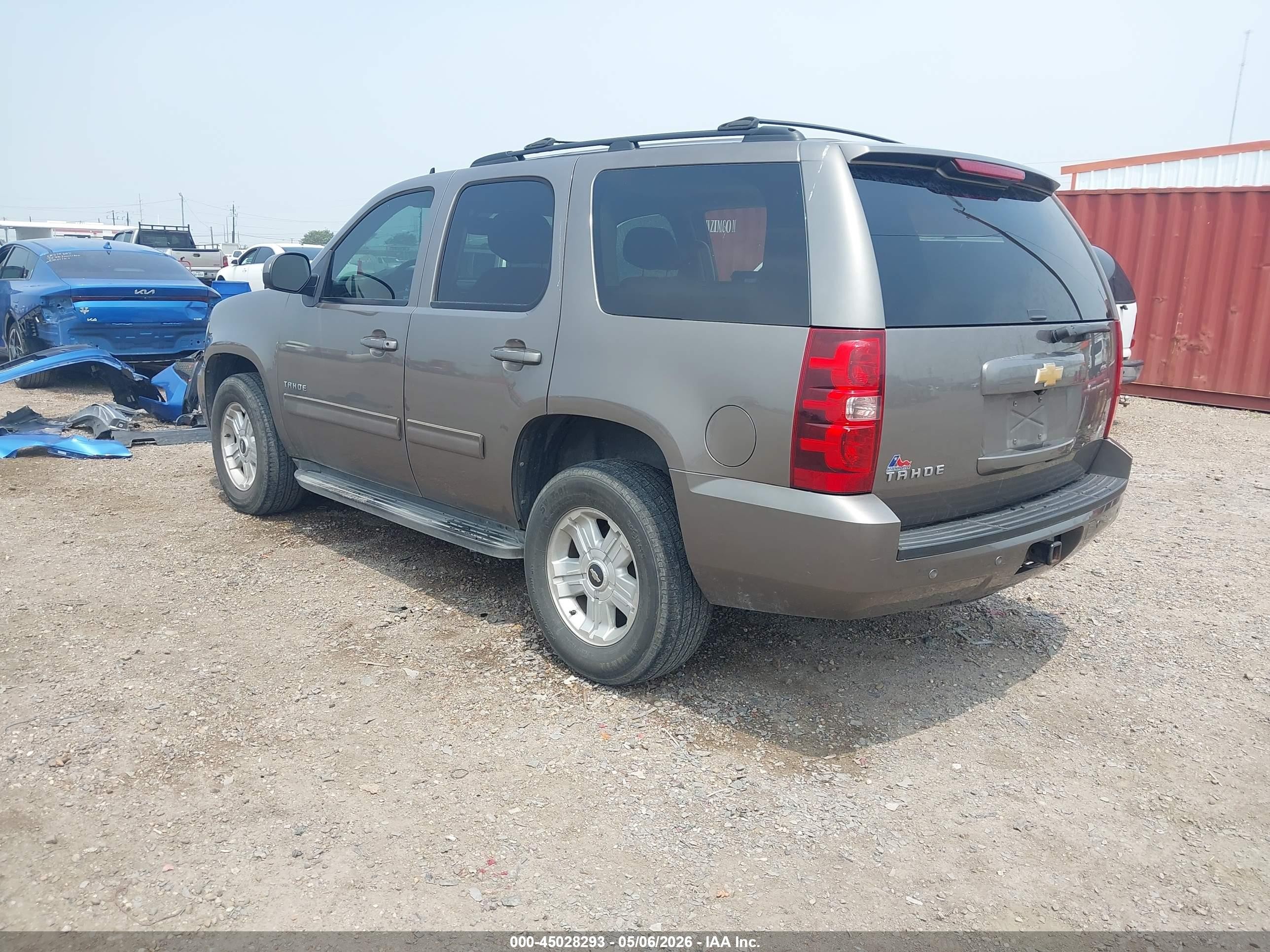 2013 Chevrolet Tahoe Ls Dark Brown vin: 1GNSCAE00DR156563