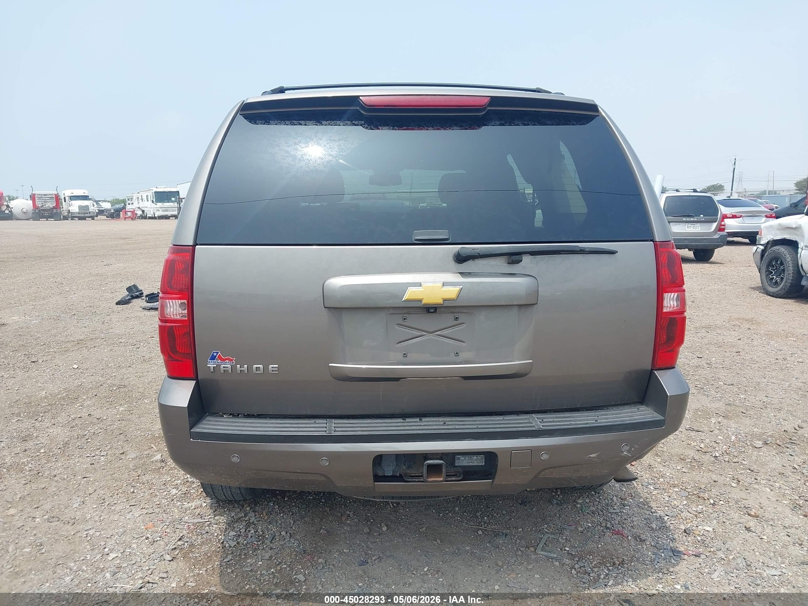 2013 Chevrolet Tahoe Ls Dark Brown vin: 1GNSCAE00DR156563