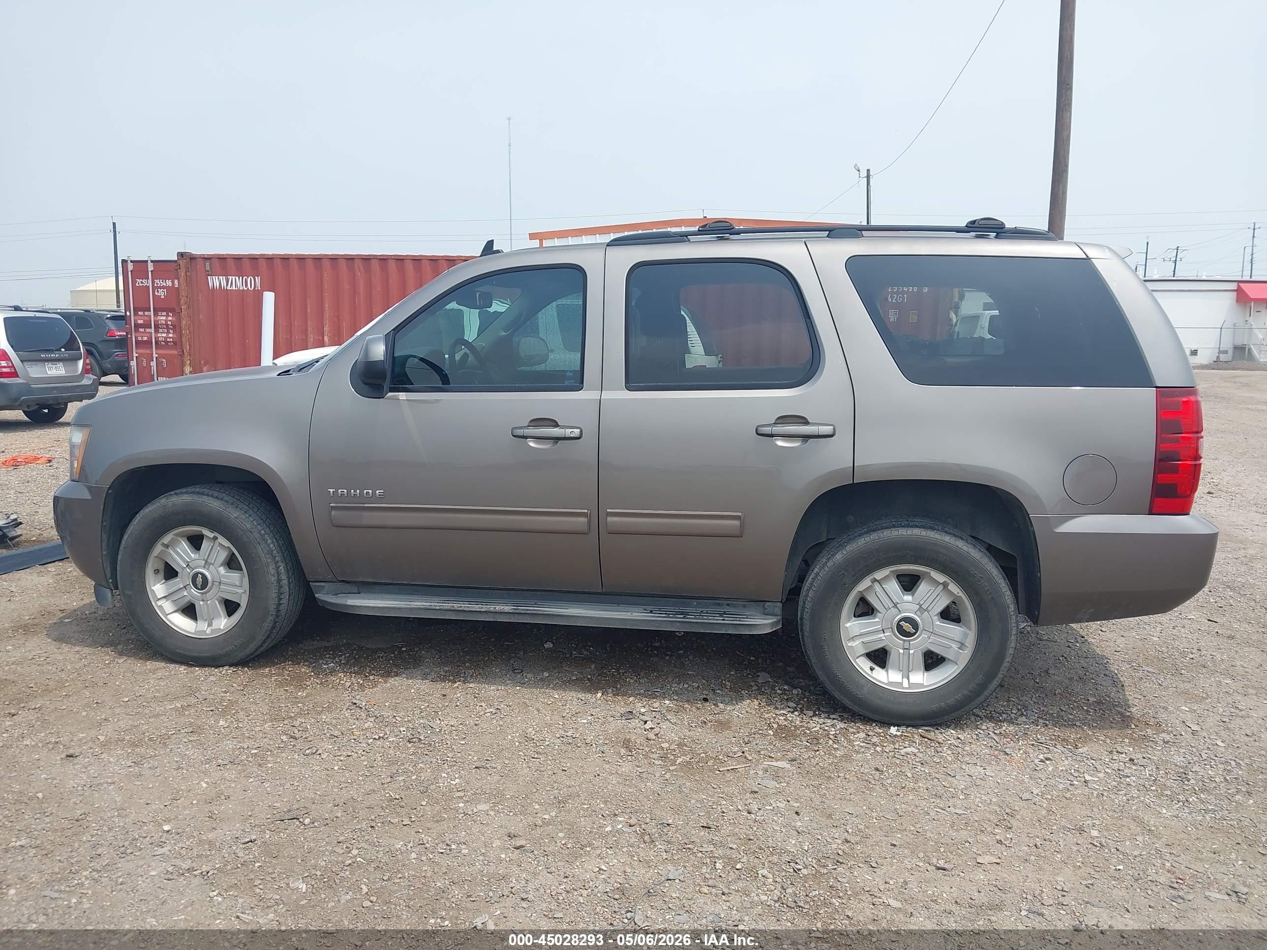 2013 Chevrolet Tahoe Ls Dark Brown vin: 1GNSCAE00DR156563