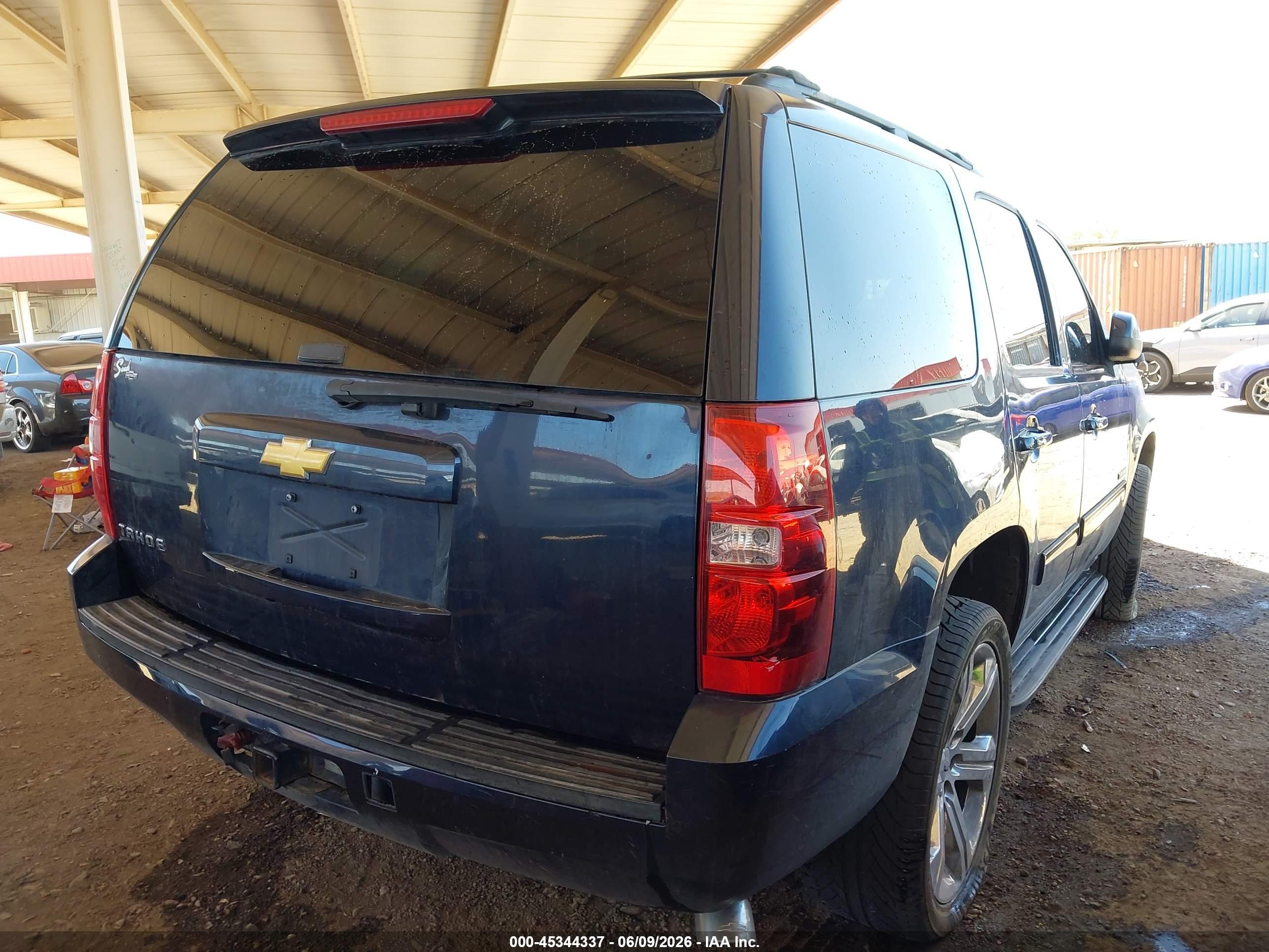 2013 Chevrolet Tahoe Ls Black vin: 1GNSCAE01DR212820
