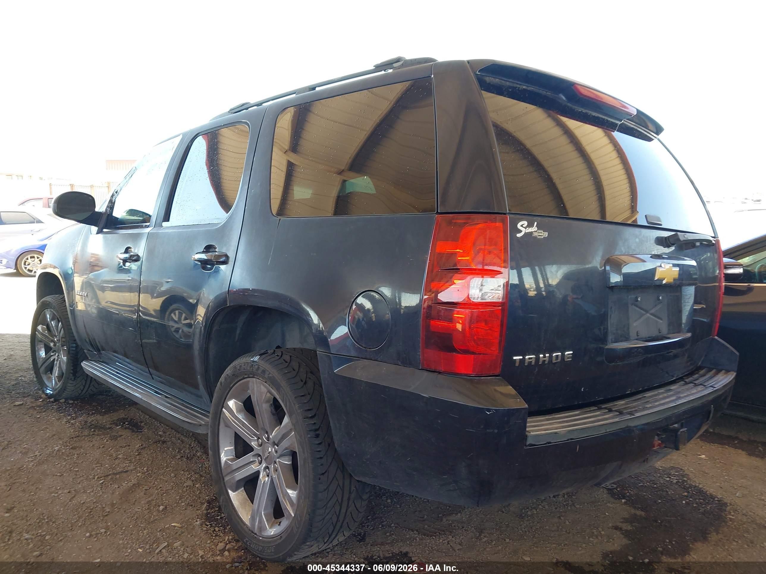 2013 Chevrolet Tahoe Ls Black vin: 1GNSCAE01DR212820