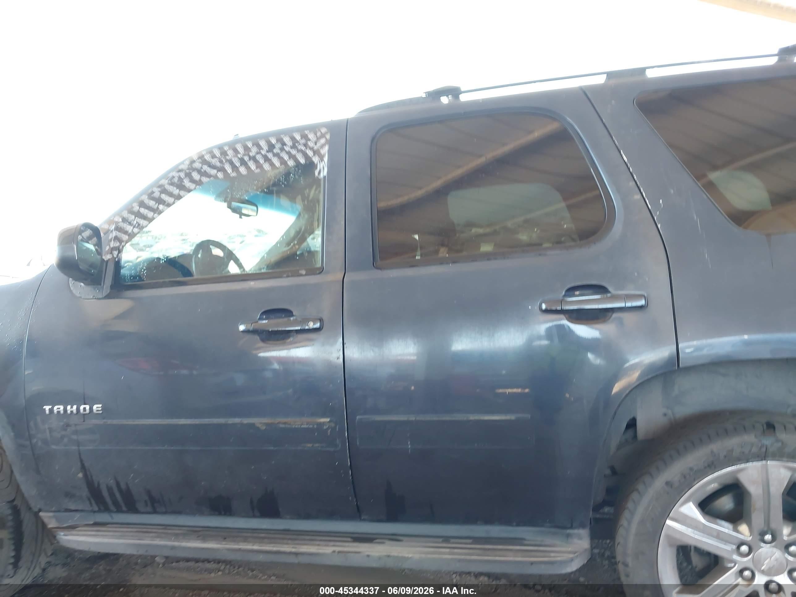 2013 Chevrolet Tahoe Ls Black vin: 1GNSCAE01DR212820