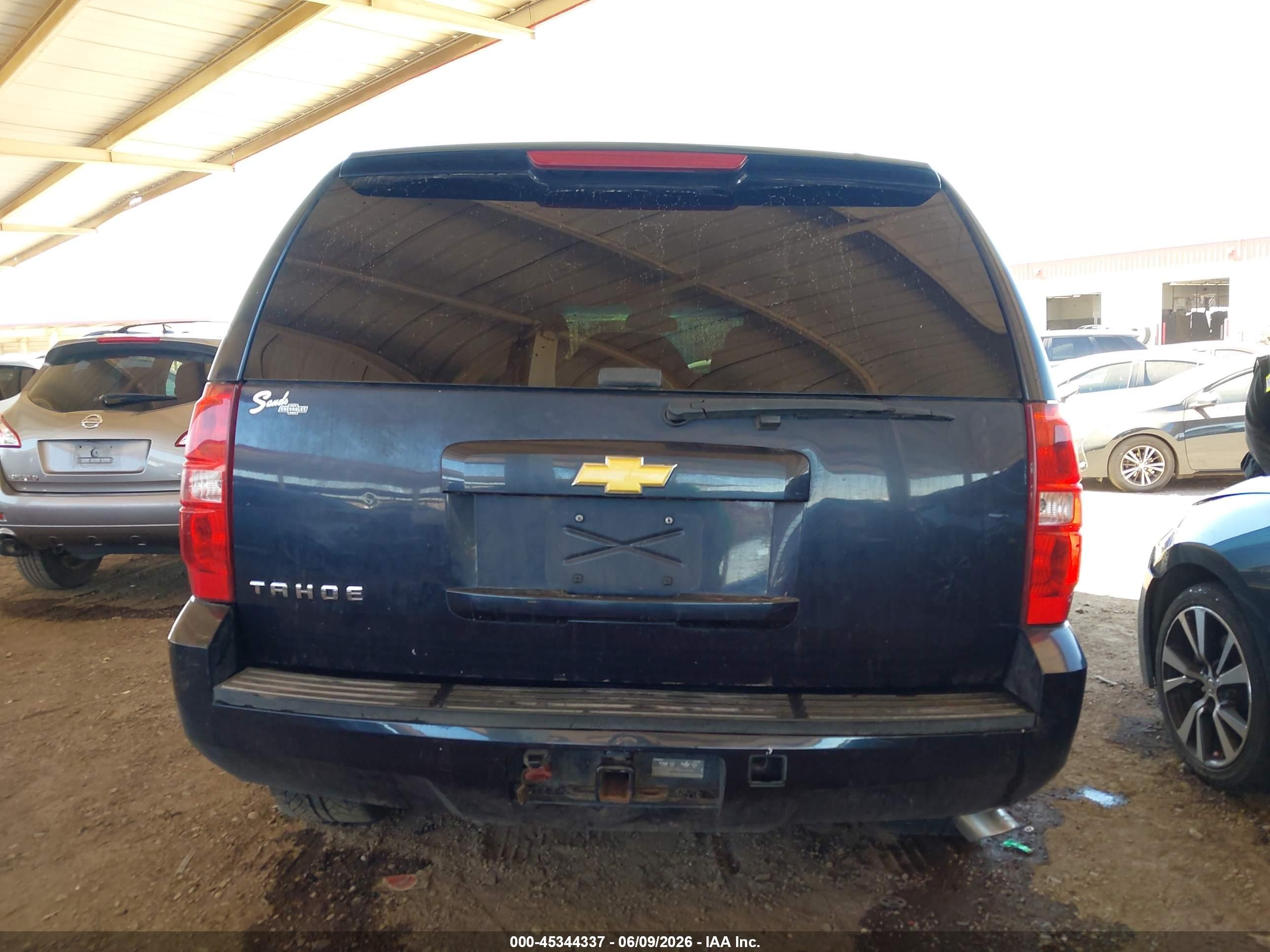 2013 Chevrolet Tahoe Ls Black vin: 1GNSCAE01DR212820
