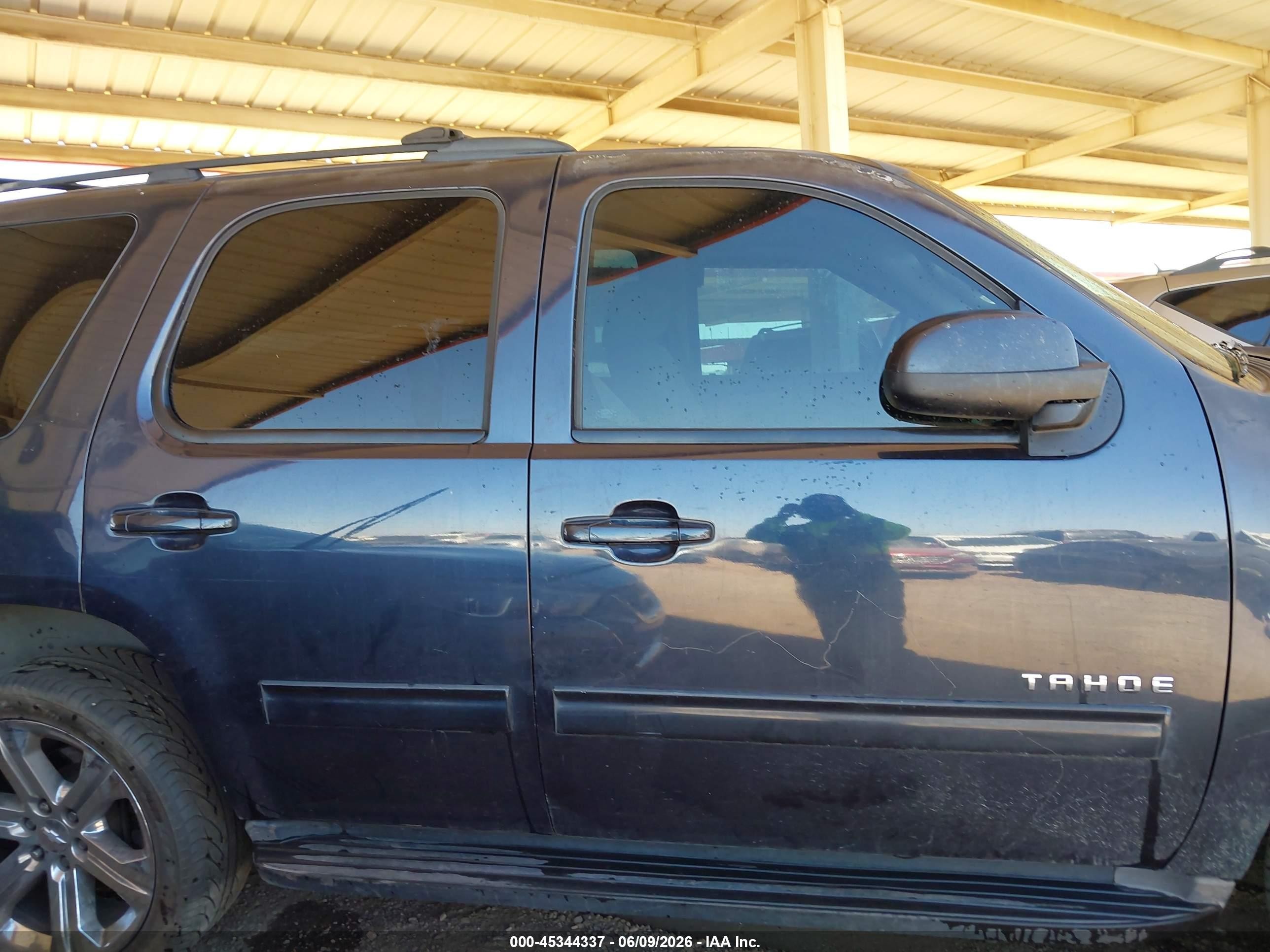 2013 Chevrolet Tahoe Ls Black vin: 1GNSCAE01DR212820