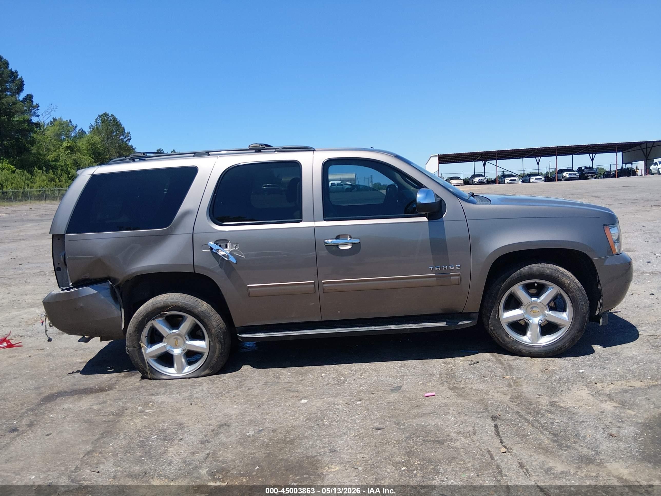 2014 Chevrolet Tahoe Ls Brown vin: 1GNSCAE01ER156394