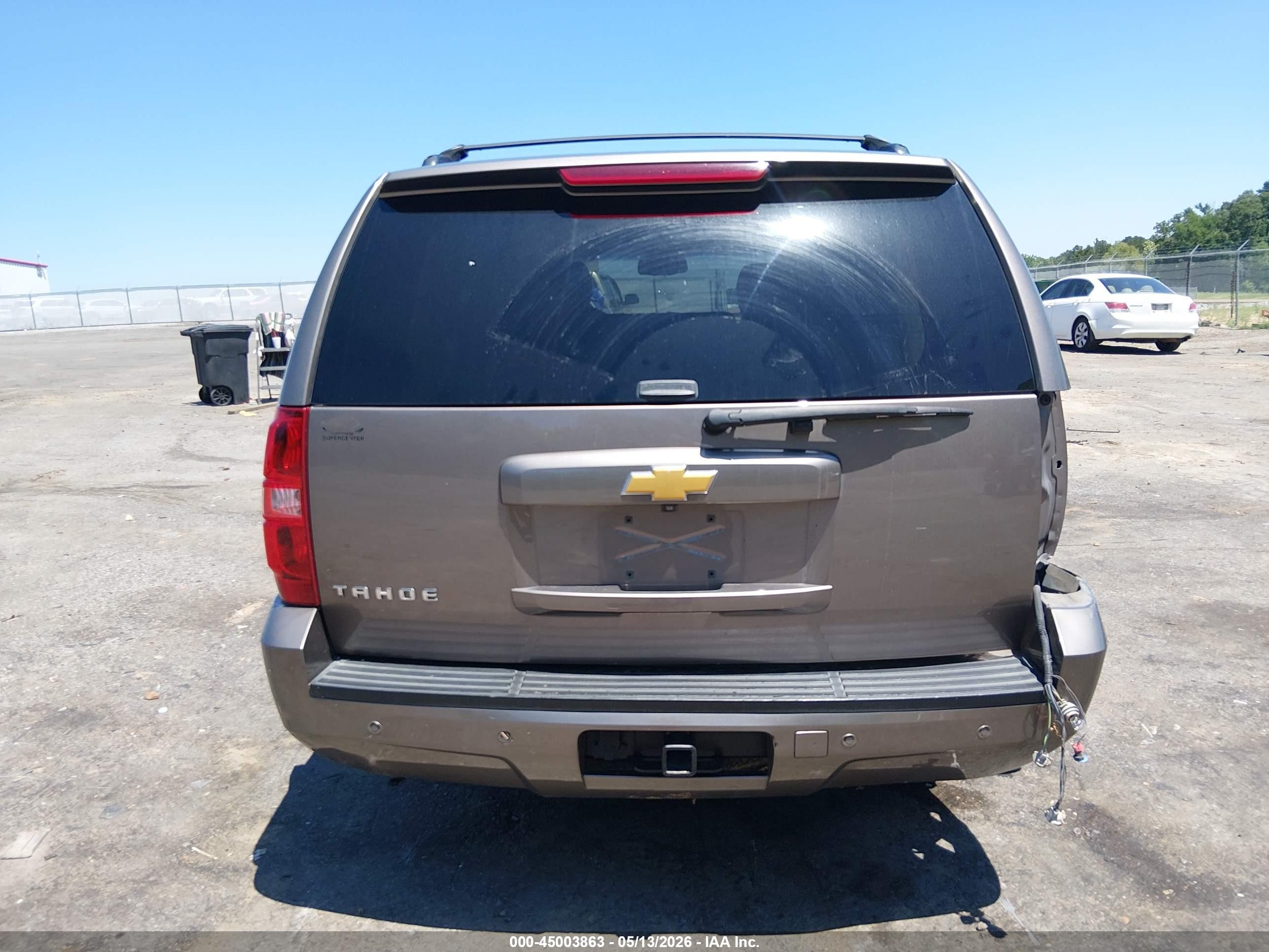 2014 Chevrolet Tahoe Ls Brown vin: 1GNSCAE01ER156394