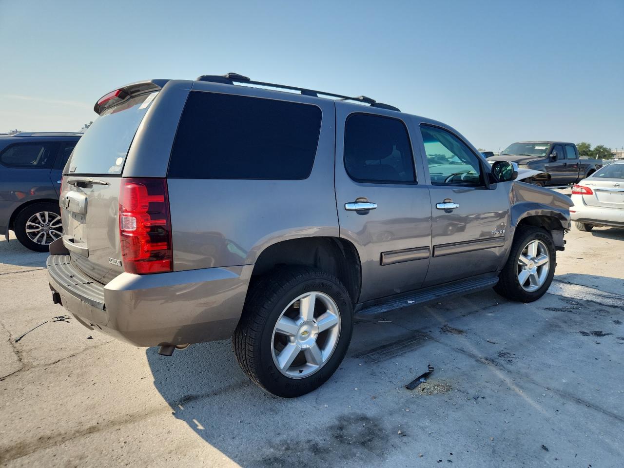 2012 Chevrolet Tahoe C1500 Ls Brown vin: 1GNSCAE02CR203266