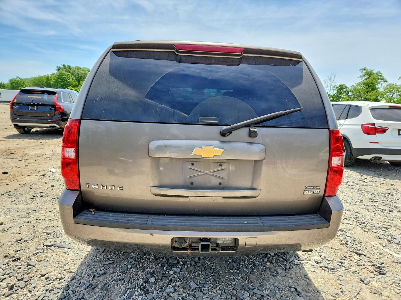2012 Chevrolet Tahoe C1500 Ls Gray vin: 1GNSCAE02CR326596