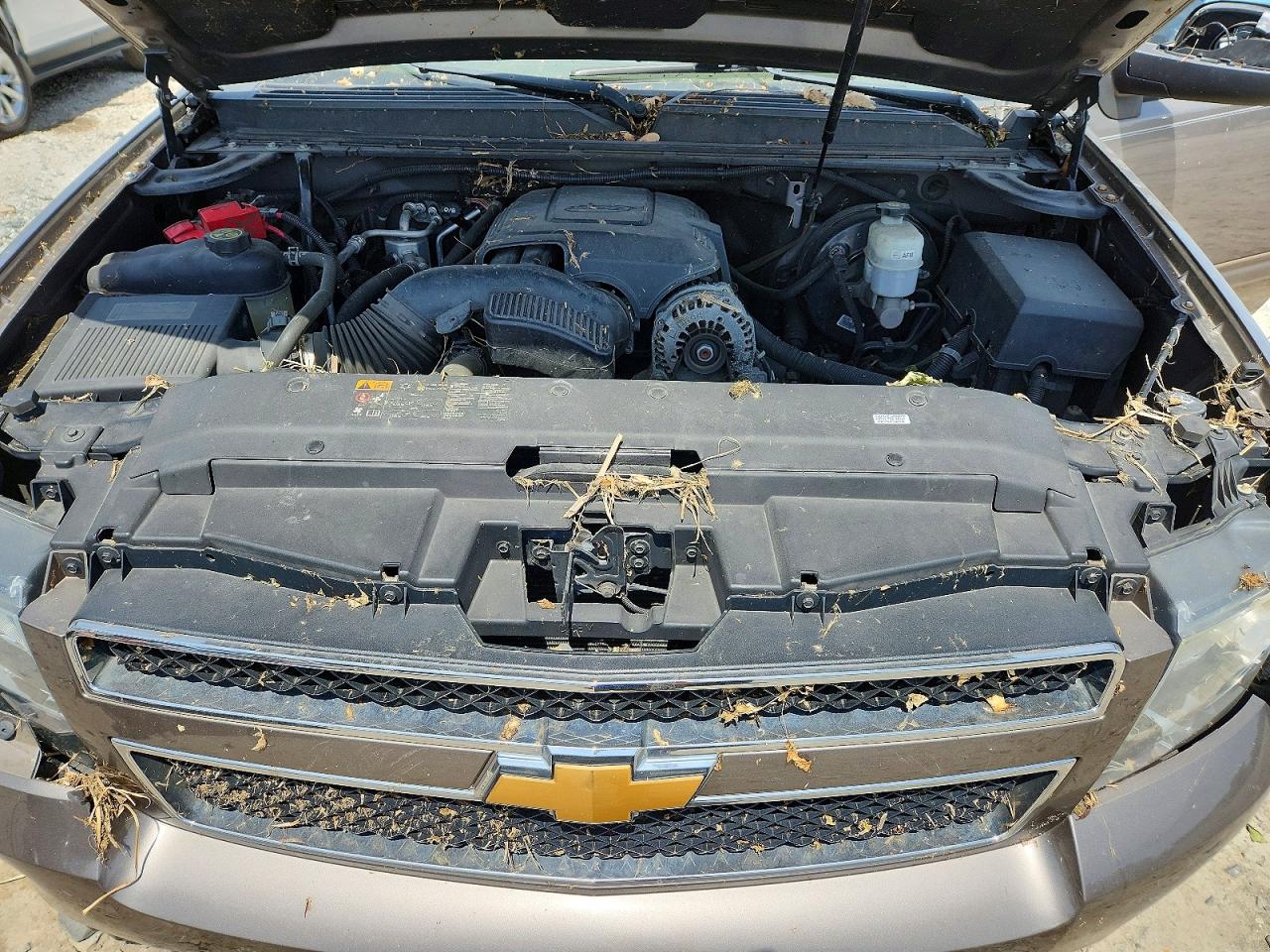 2012 Chevrolet Tahoe C1500 Ls Gray vin: 1GNSCAE02CR326596