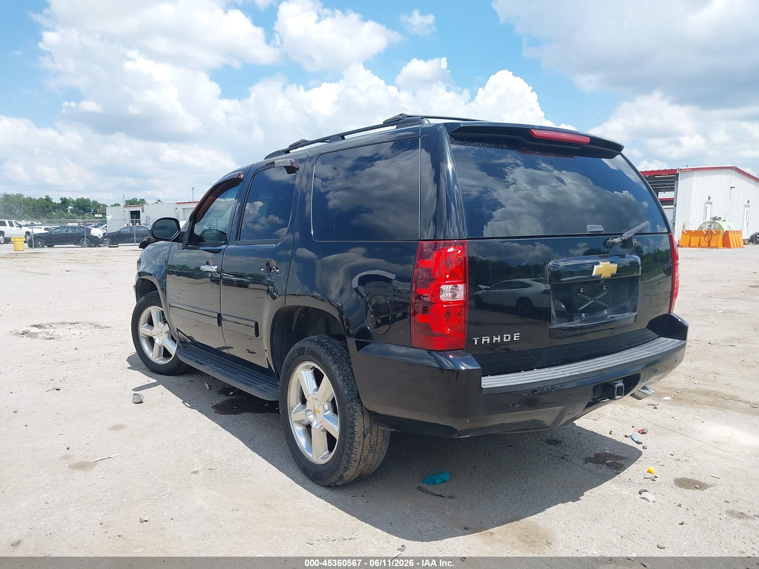 2013 Chevrolet Tahoe Ls Black vin: 1GNSCAE02DR131258