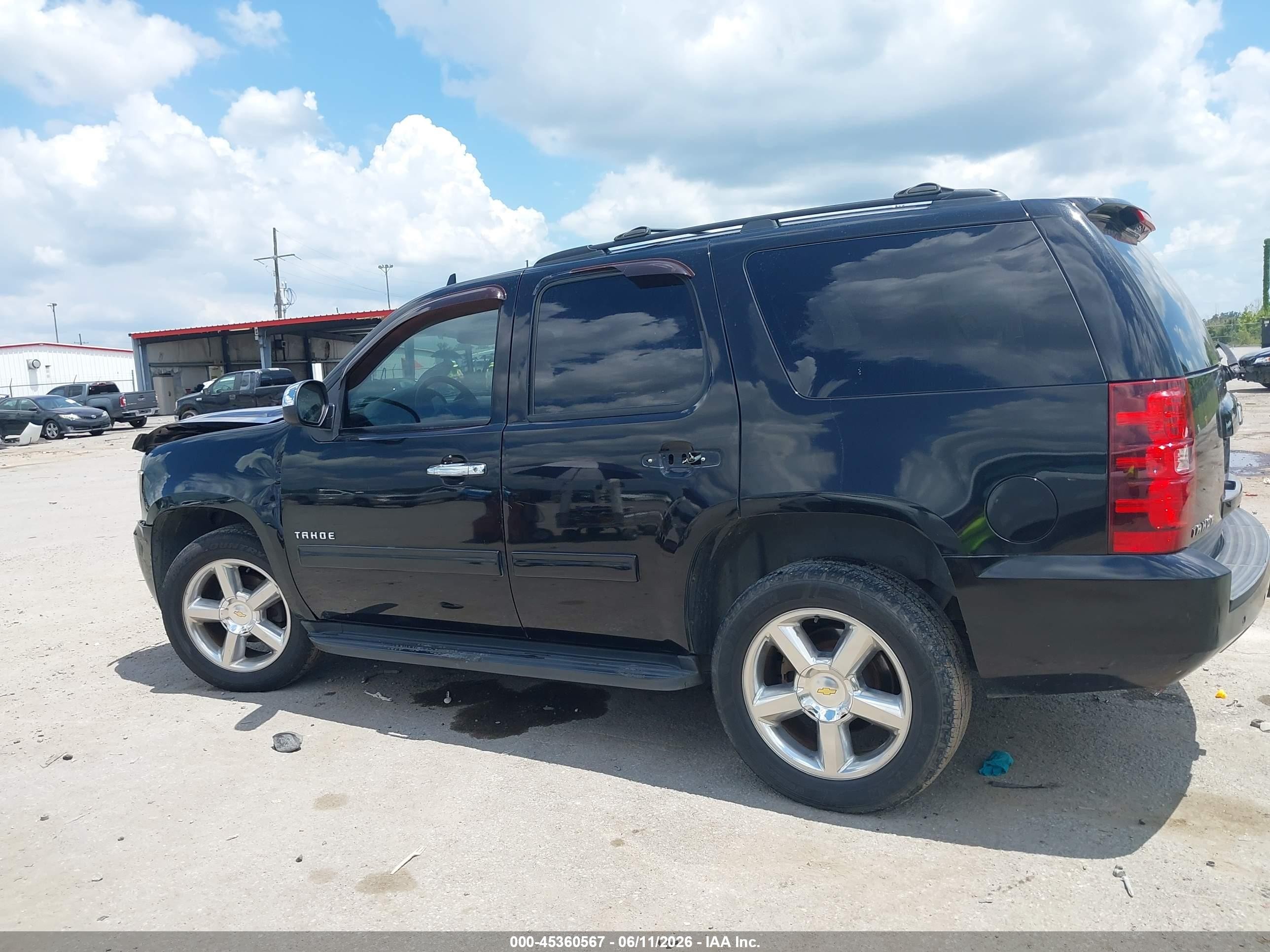2013 Chevrolet Tahoe Ls Black vin: 1GNSCAE02DR131258