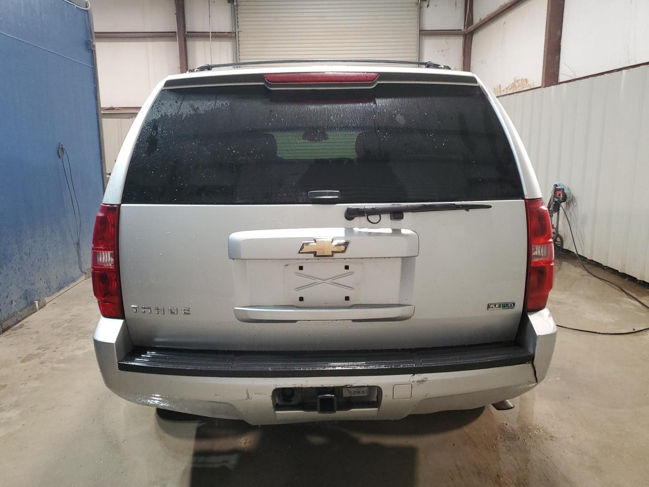 2011 Chevrolet Tahoe C1500 Ls Silver vin: 1GNSCAE03BR205266 Damage: Rear Bumper, Multiple Scratches Heavy, 4