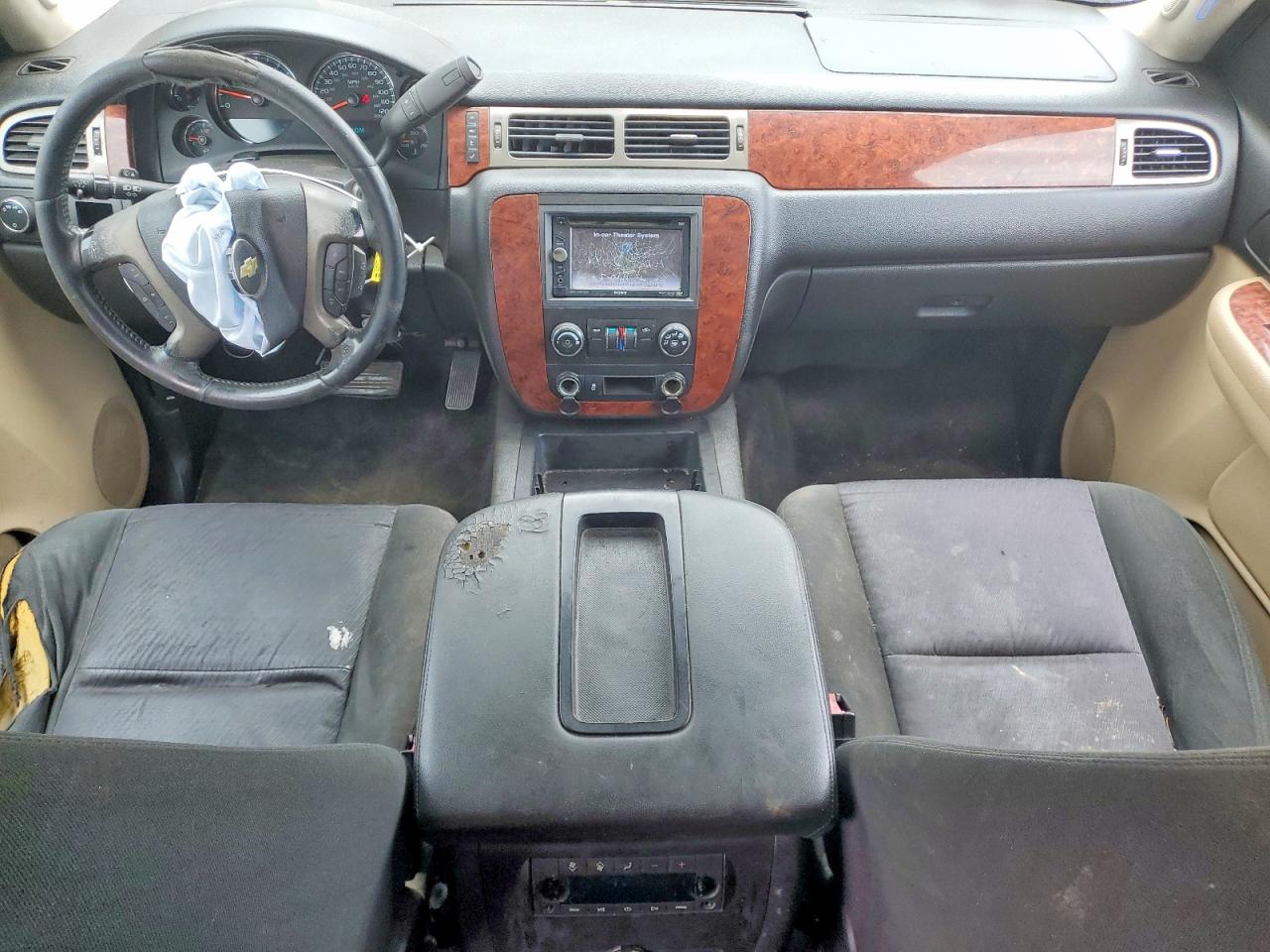 2012 Chevrolet Tahoe C1500 Ls Gray vin: 1GNSCAE03CR319138