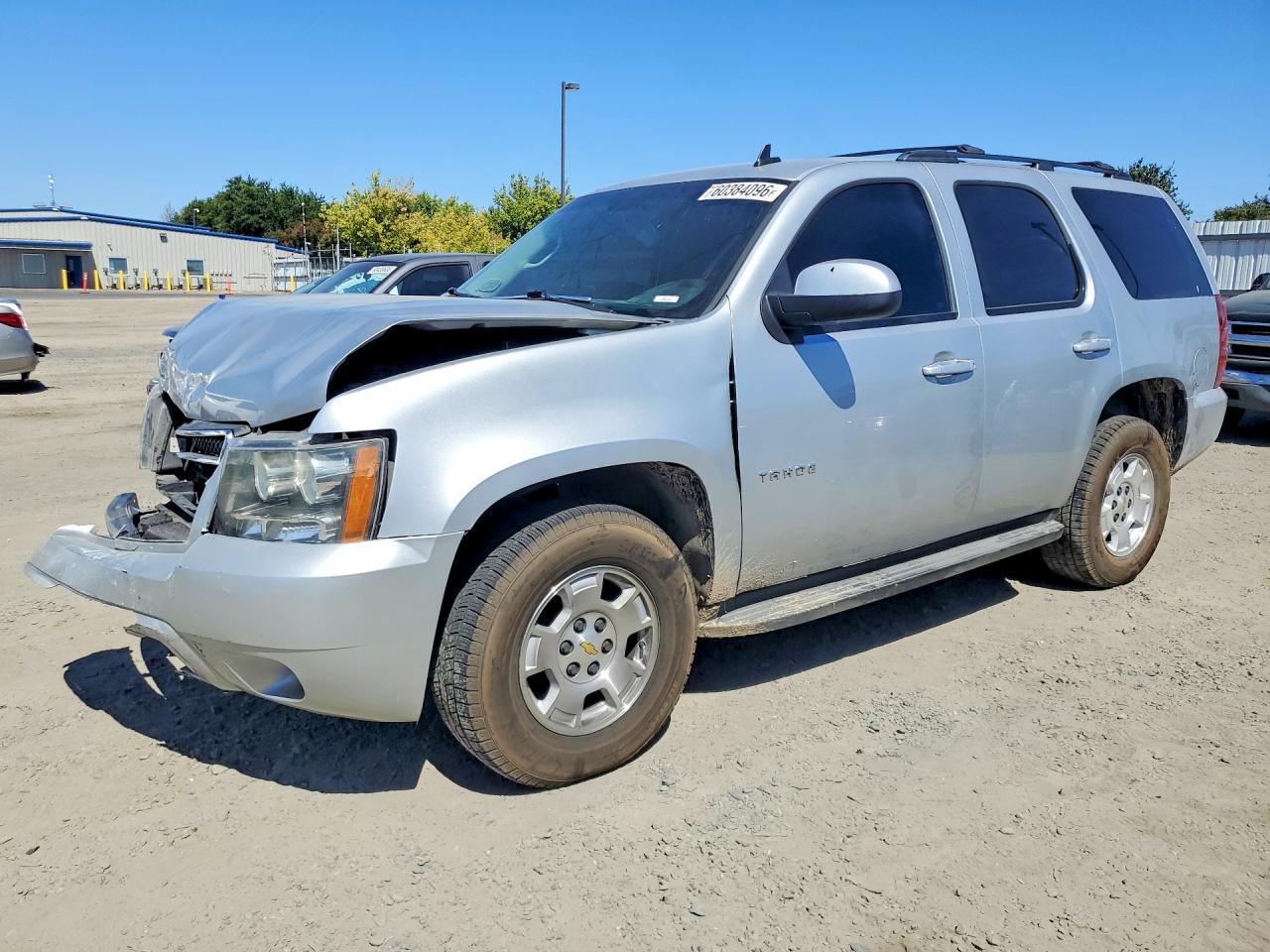 2013 Chevrolet Tahoe C1500 Ls Silver vin: 1GNSCAE03DR106353
